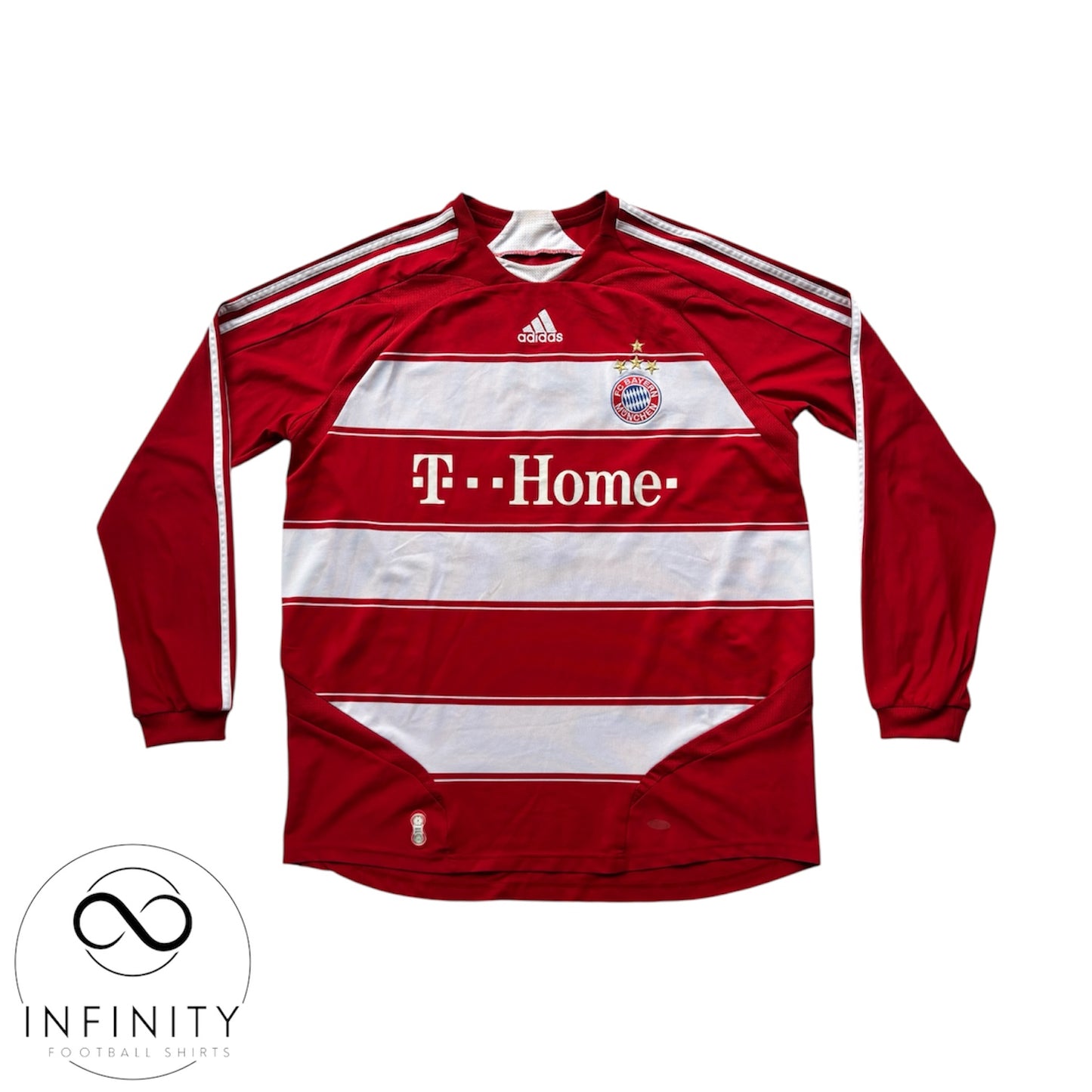 Bayern Munich Home Shirt LS 2007/08 (XL) Lahm 21