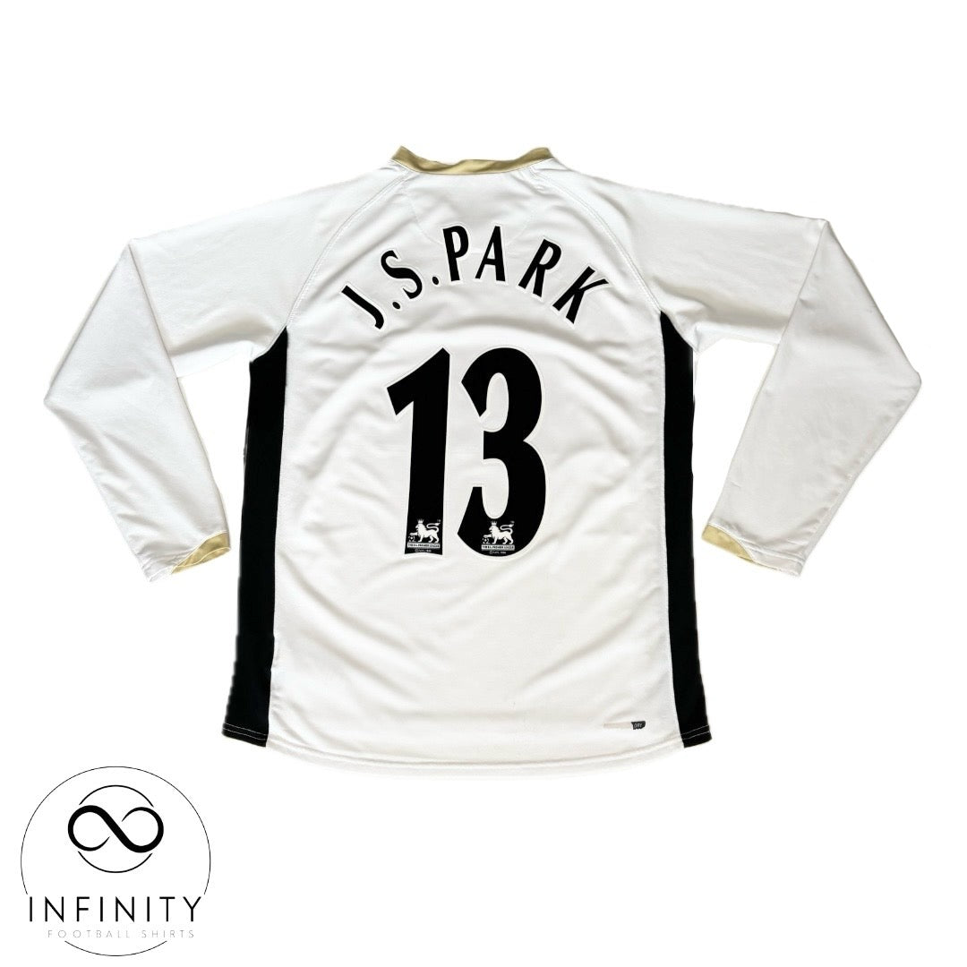 Manchester United Away Shirt LS 2006/07 (M) J.S.Park 13