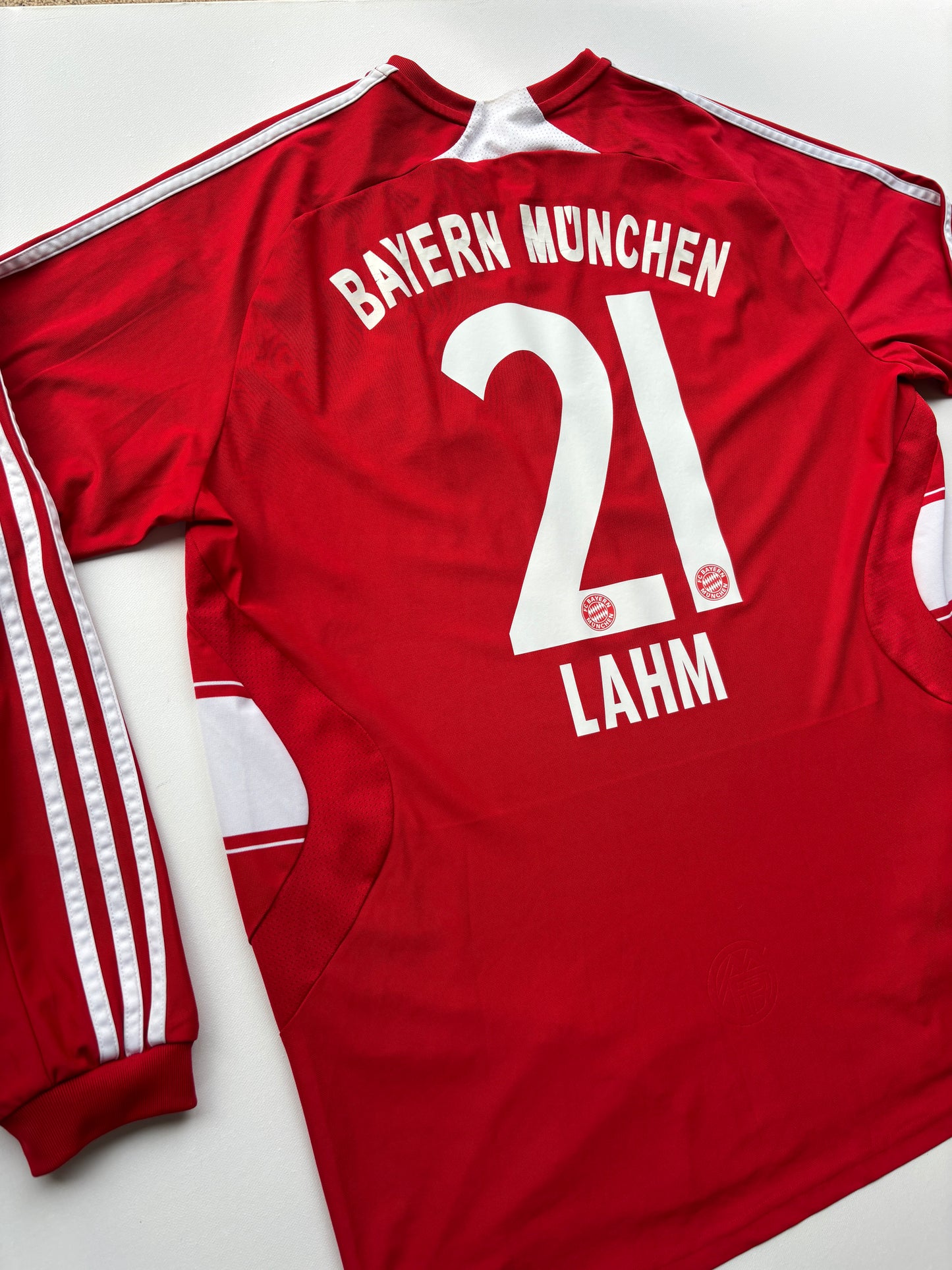 Bayern Munich Home Shirt LS 2007/08 (XL) Lahm 21