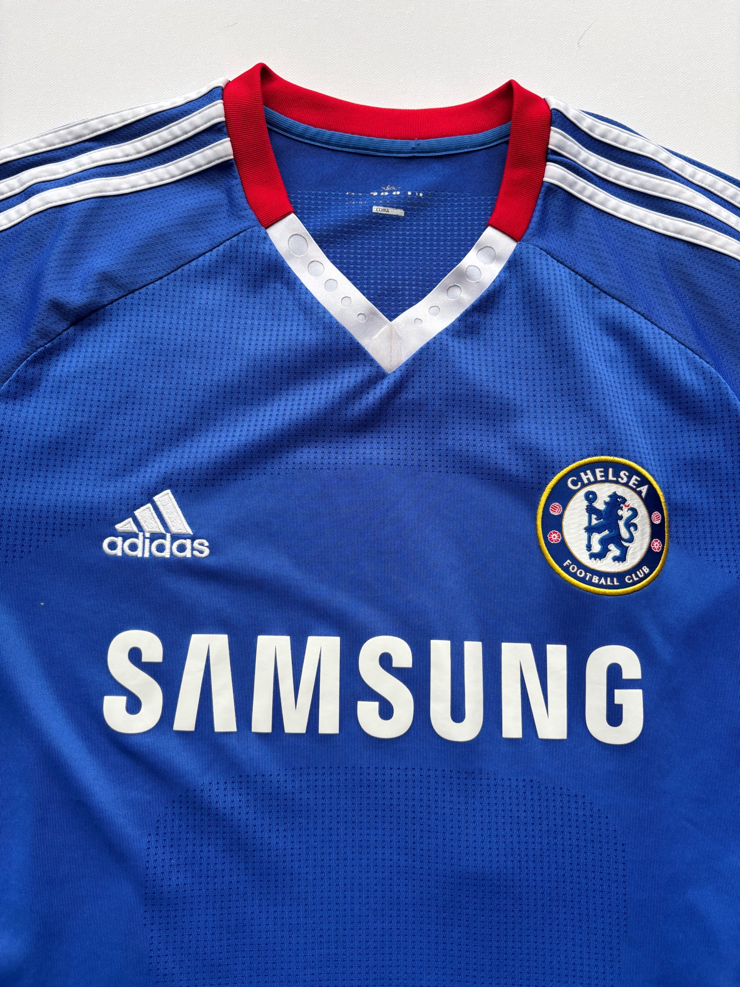Chelsea Home Shirt 2010/11 (XL) David Luiz 4