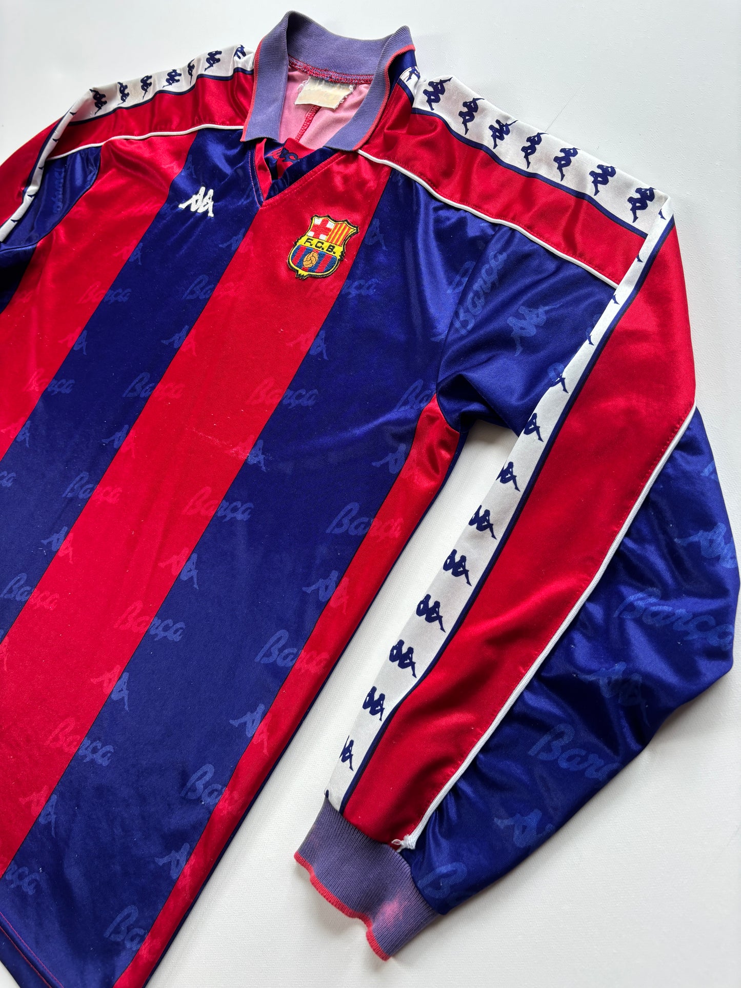 Barcelona Home Shirt LS 1995/97 (L)