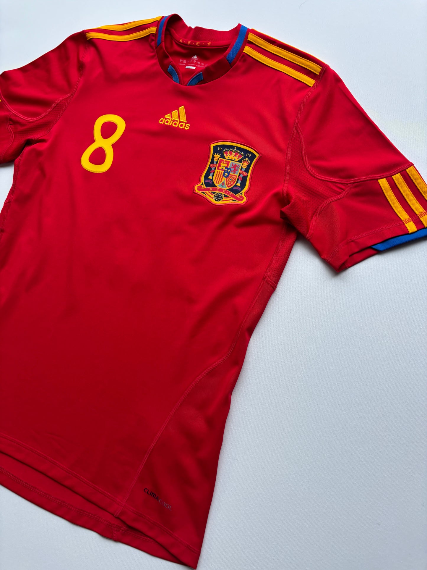 Spain Home Shirt 2010 (S) Xavi 8