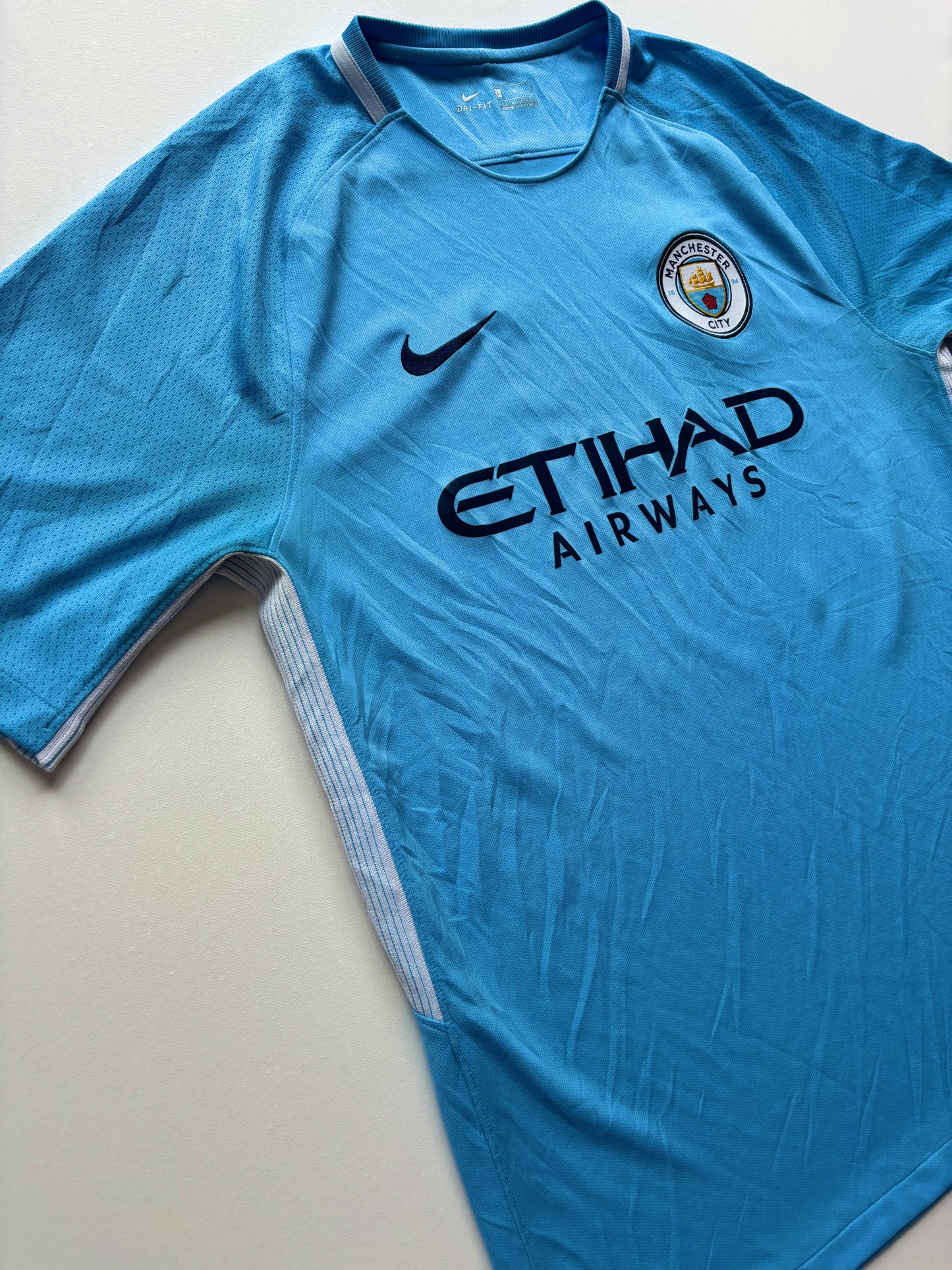 Manchester City Home Shirt 2017/18 (L) Sane 19