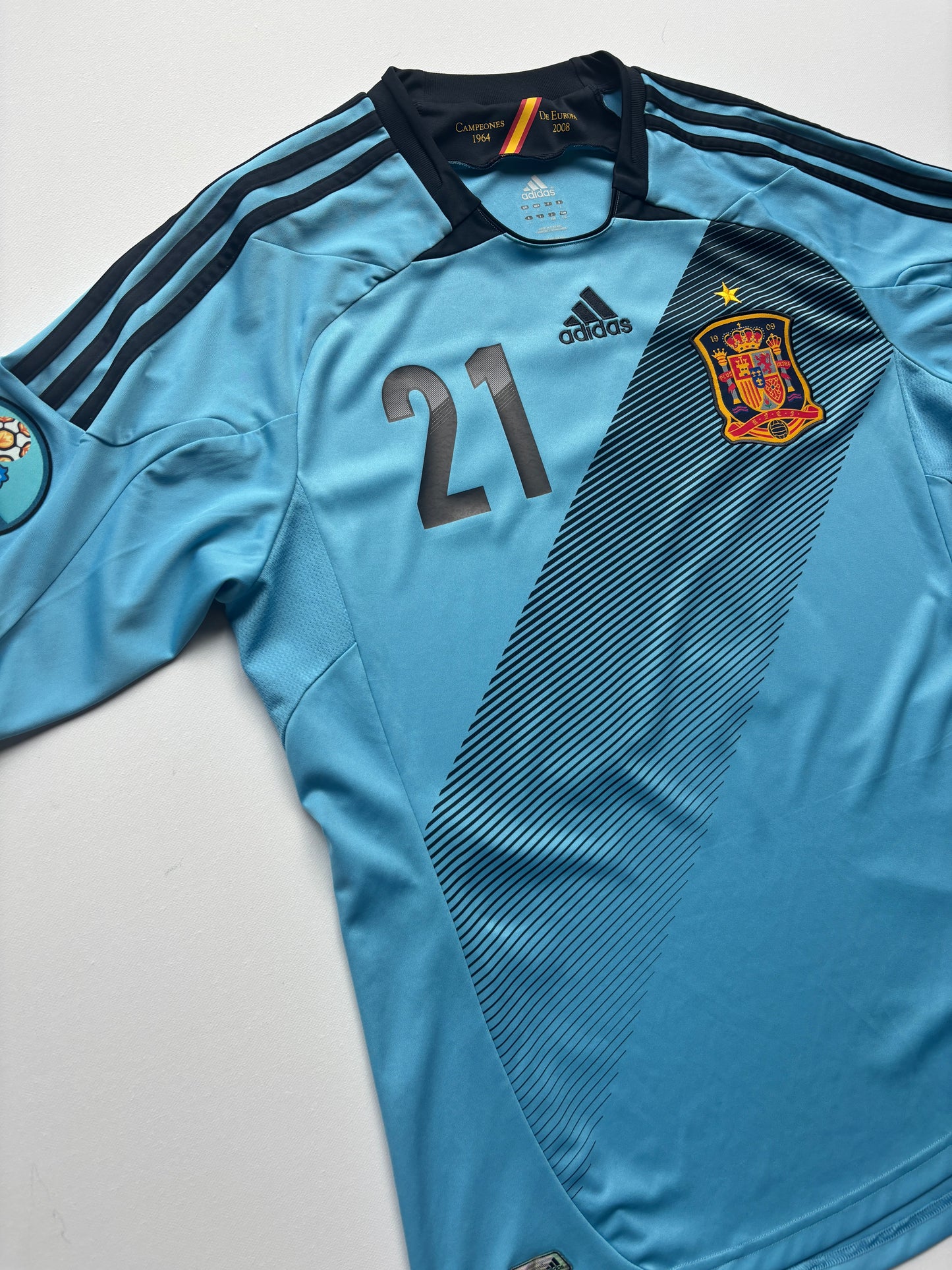 Spain Away Shirt 2012/13 (L) Silva 21