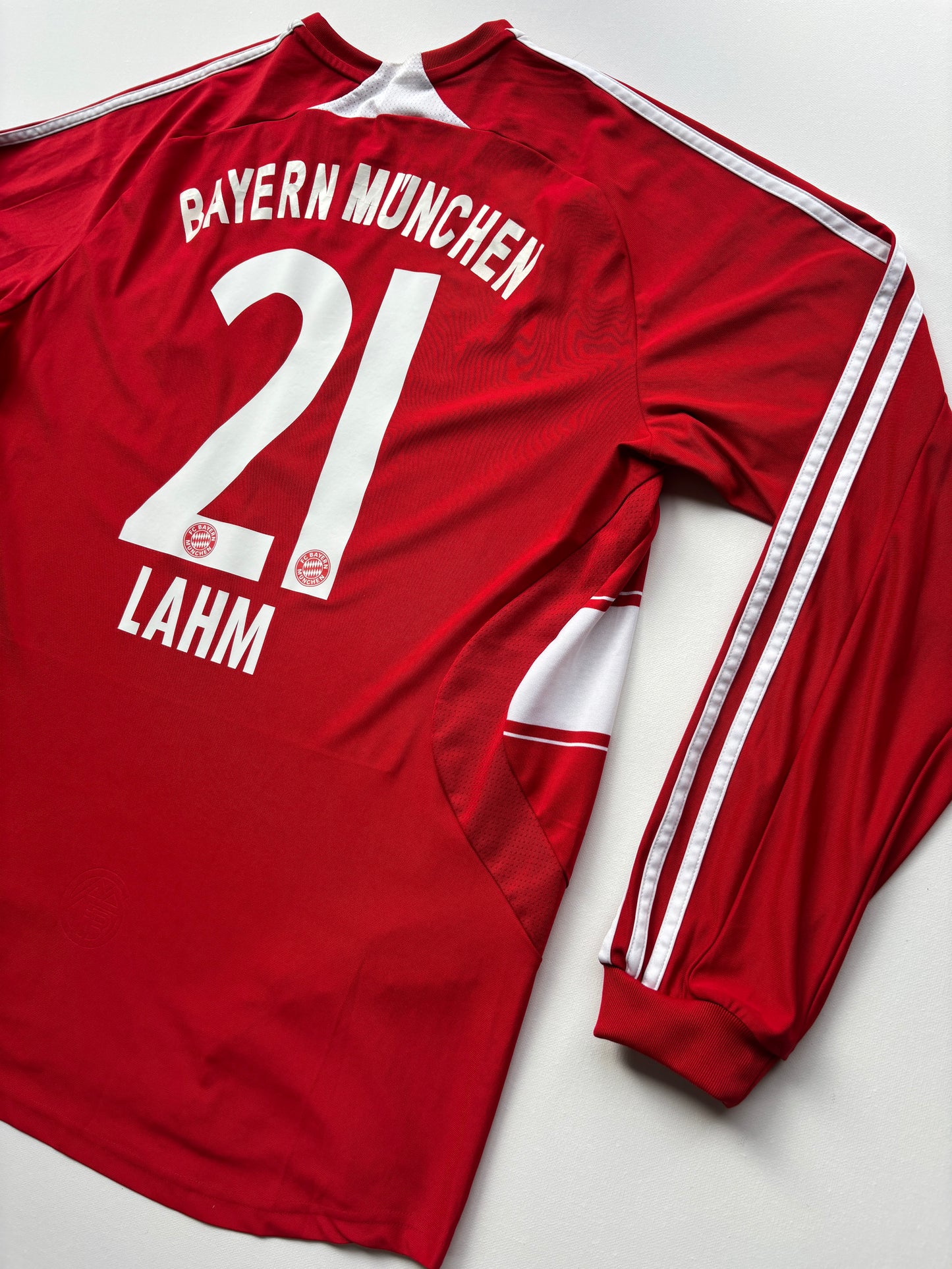 Bayern Munich Home Shirt LS 2007/08 (XL) Lahm 21