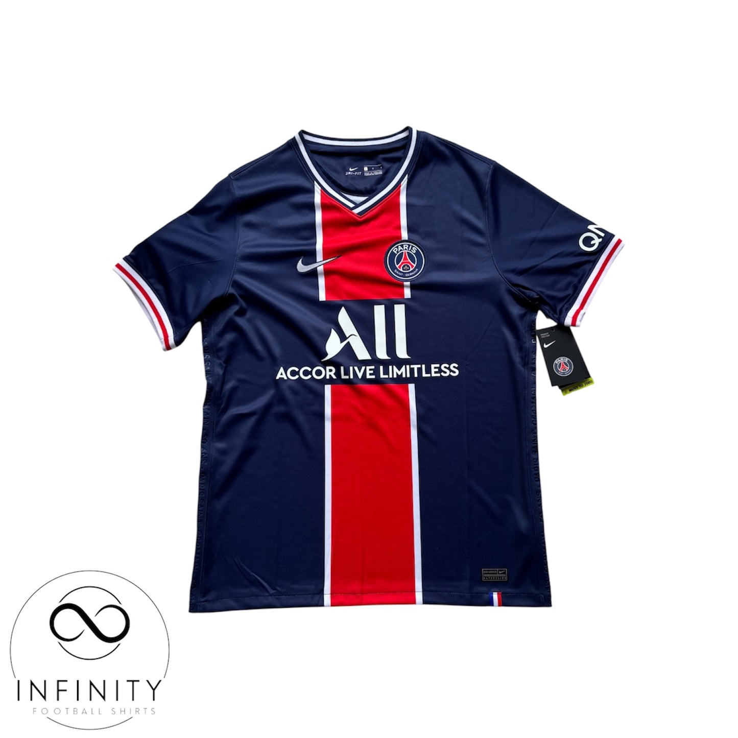 PSG Home Shirt 2020/21 (L) Mbappe 7 BNWT