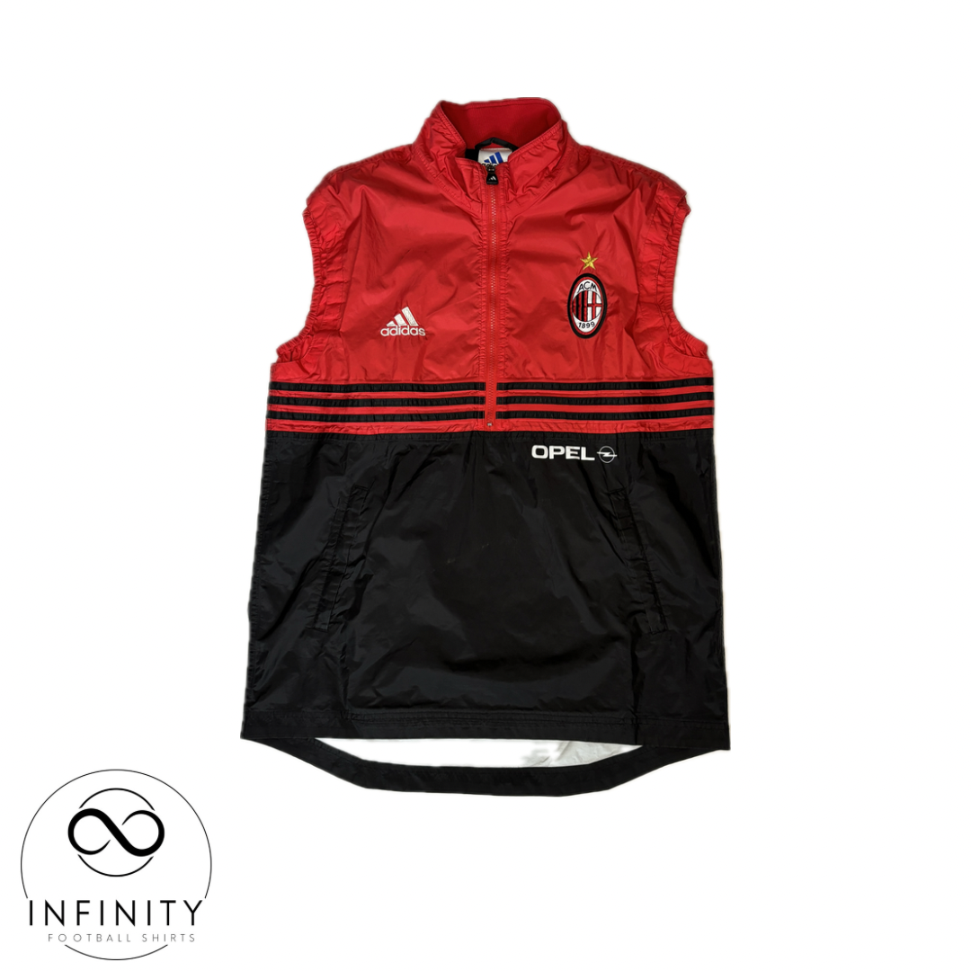 AC Milan 1/2 Zip Track Gillet 2002/03 (M)