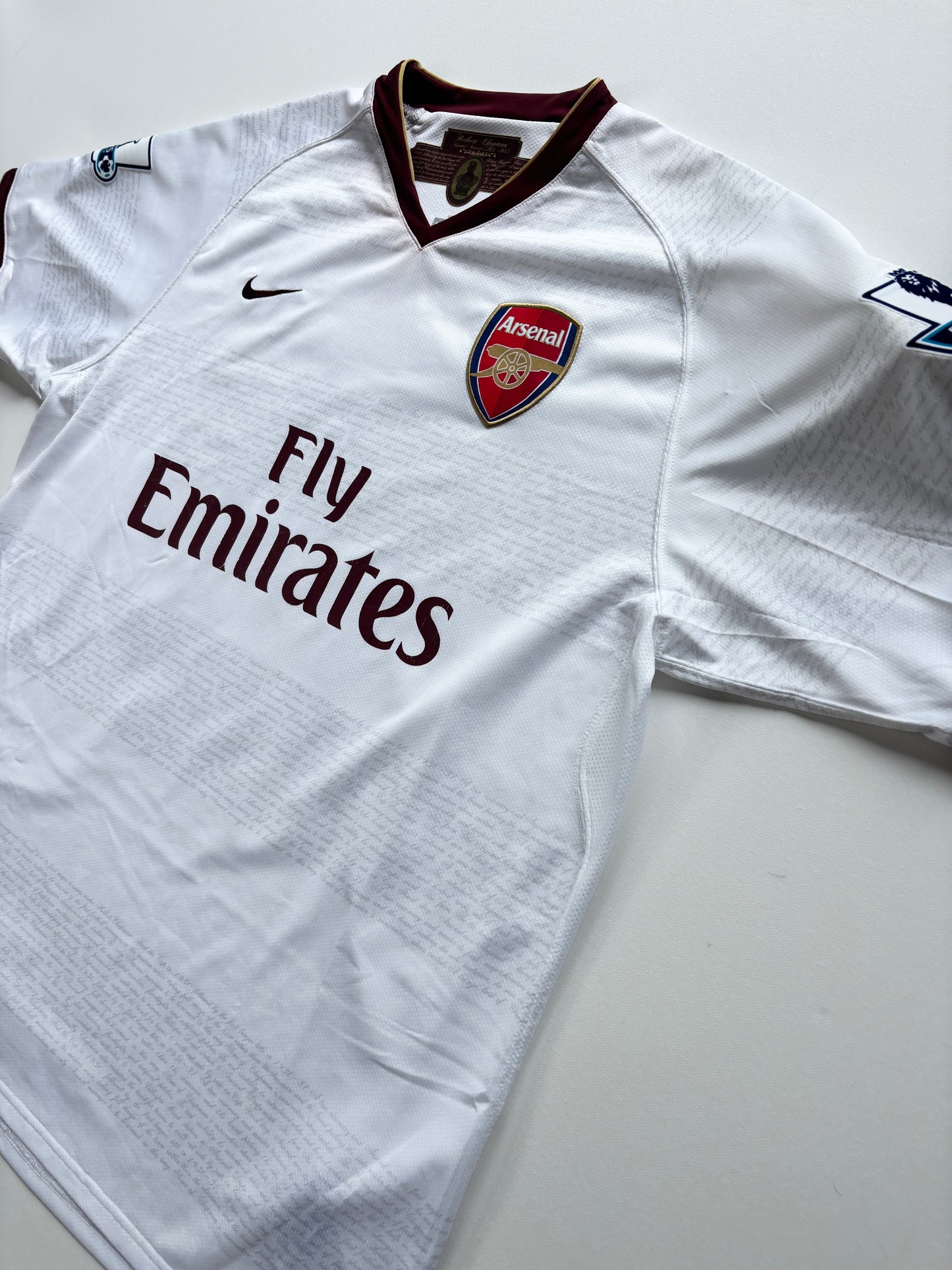 Arsenal Away Shirt 2007/08 (XL) Gilberto 19