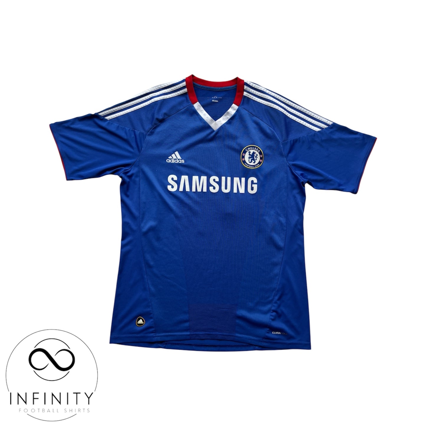 Chelsea Home Shirt 2010/11 (XL) David Luiz 4
