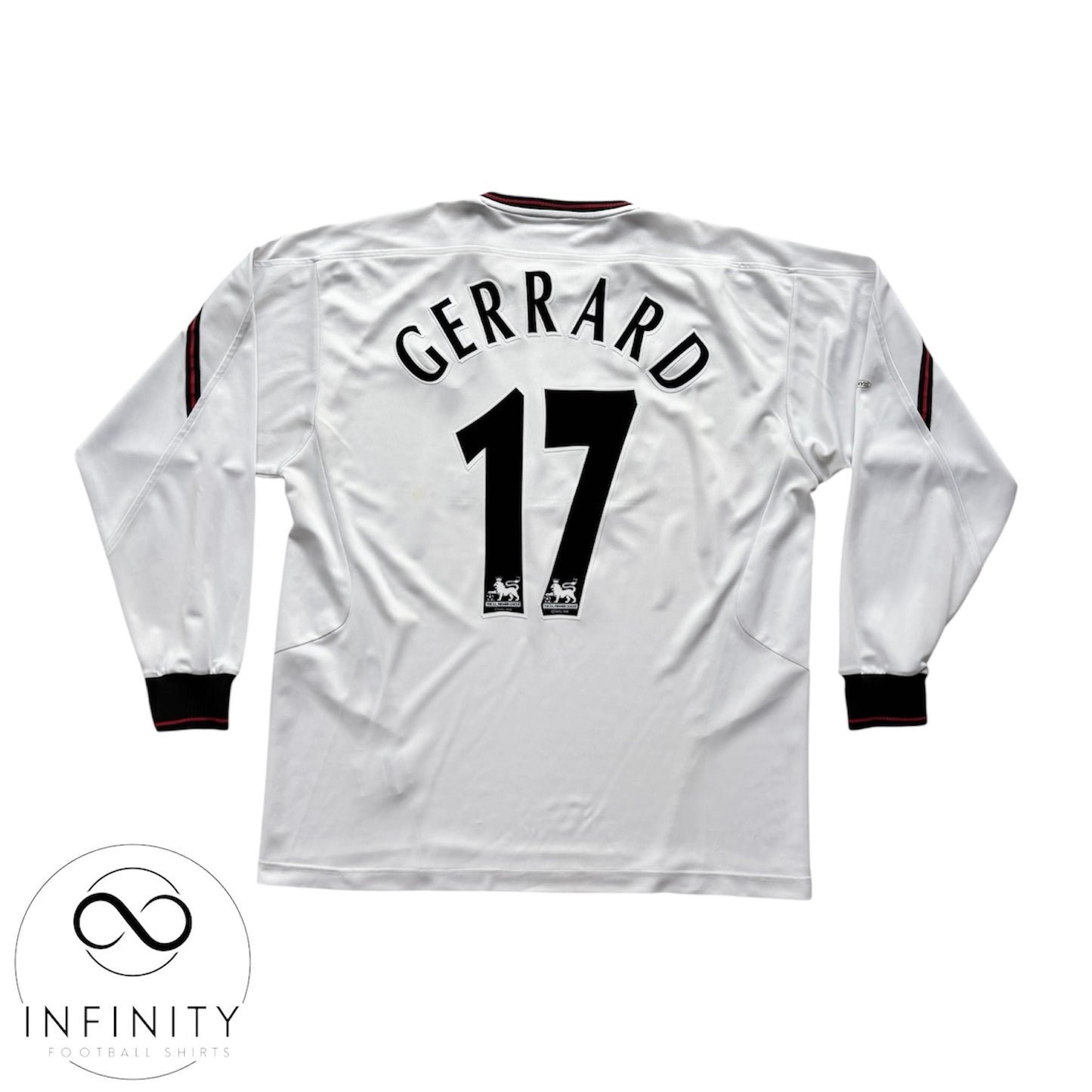 Liverpool Away Shirt LS 2003/04 (L) Gerrard 17