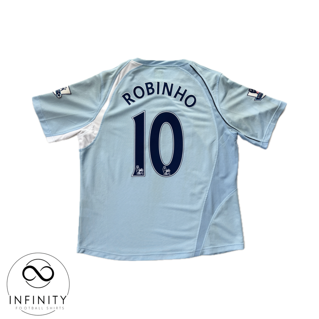 Manchester City Home Shirt 2008/09 (XL) Robinho 10
