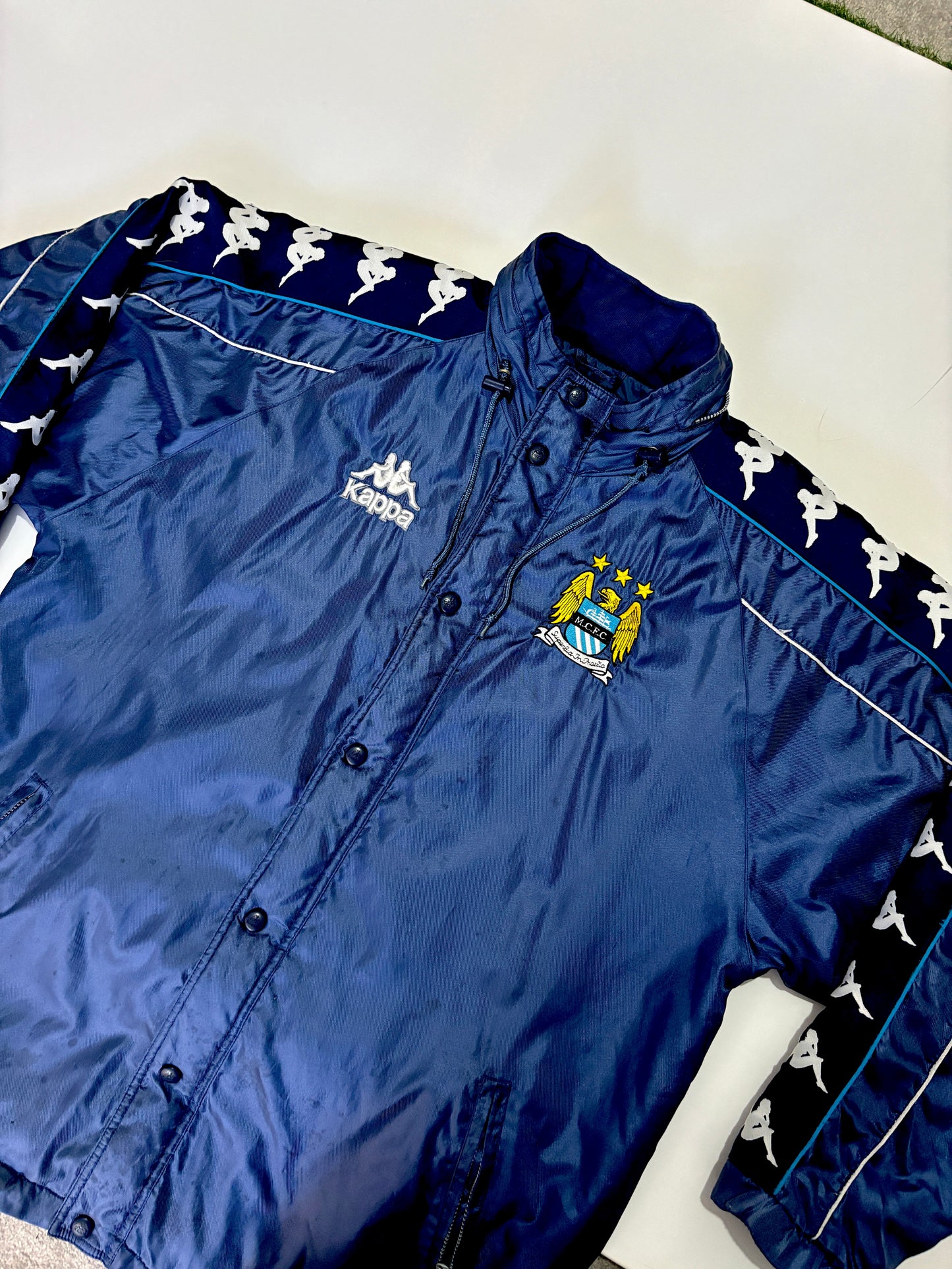Manchester City Bench Coat 1997/98 (XL)