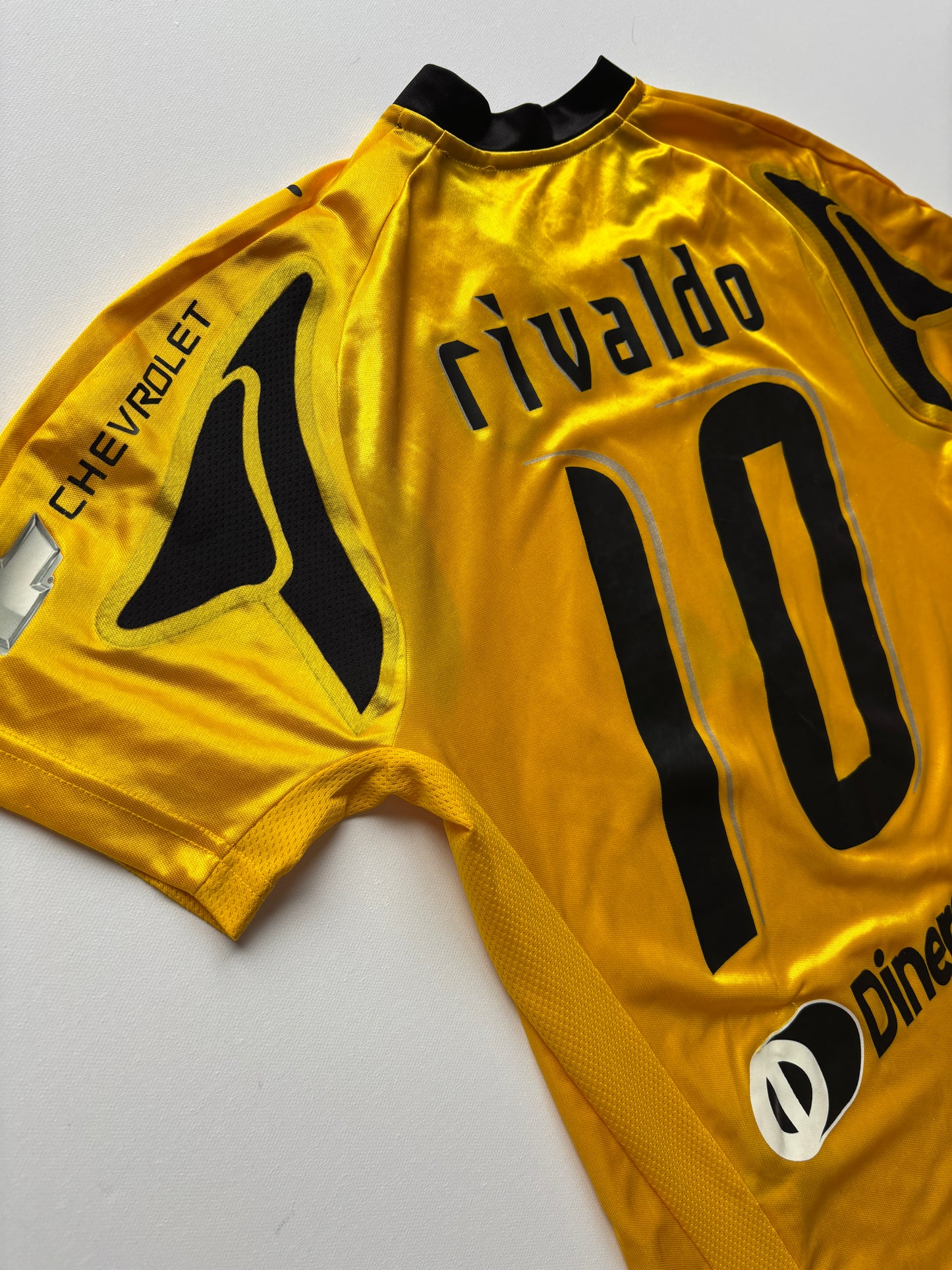 AEK Athens Home Shirt 2007/08 (M) Rivaldo 10
