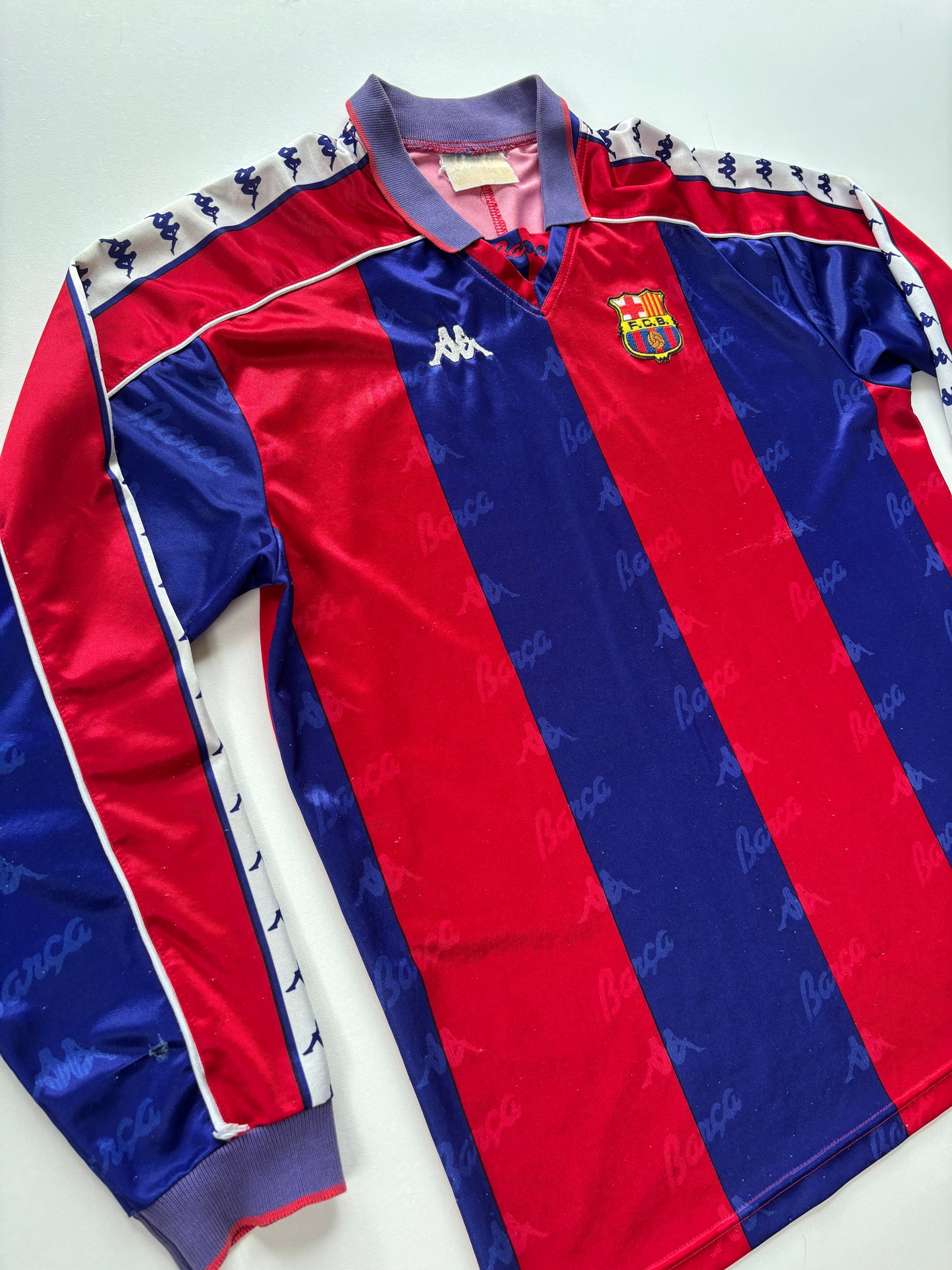 Barcelona Home Shirt LS 1995/97 (L)