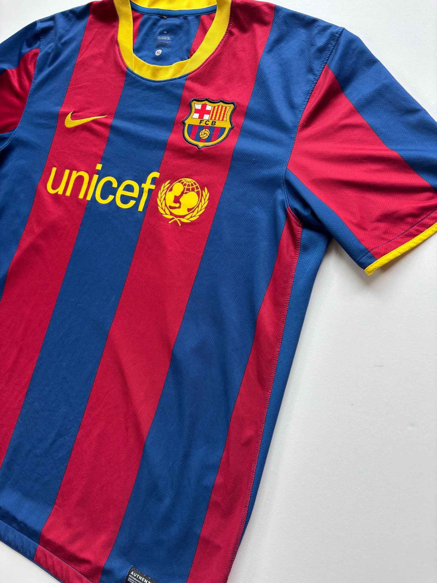 Barcelona Home Shirt 2010/11 (XL) David Villa 7
