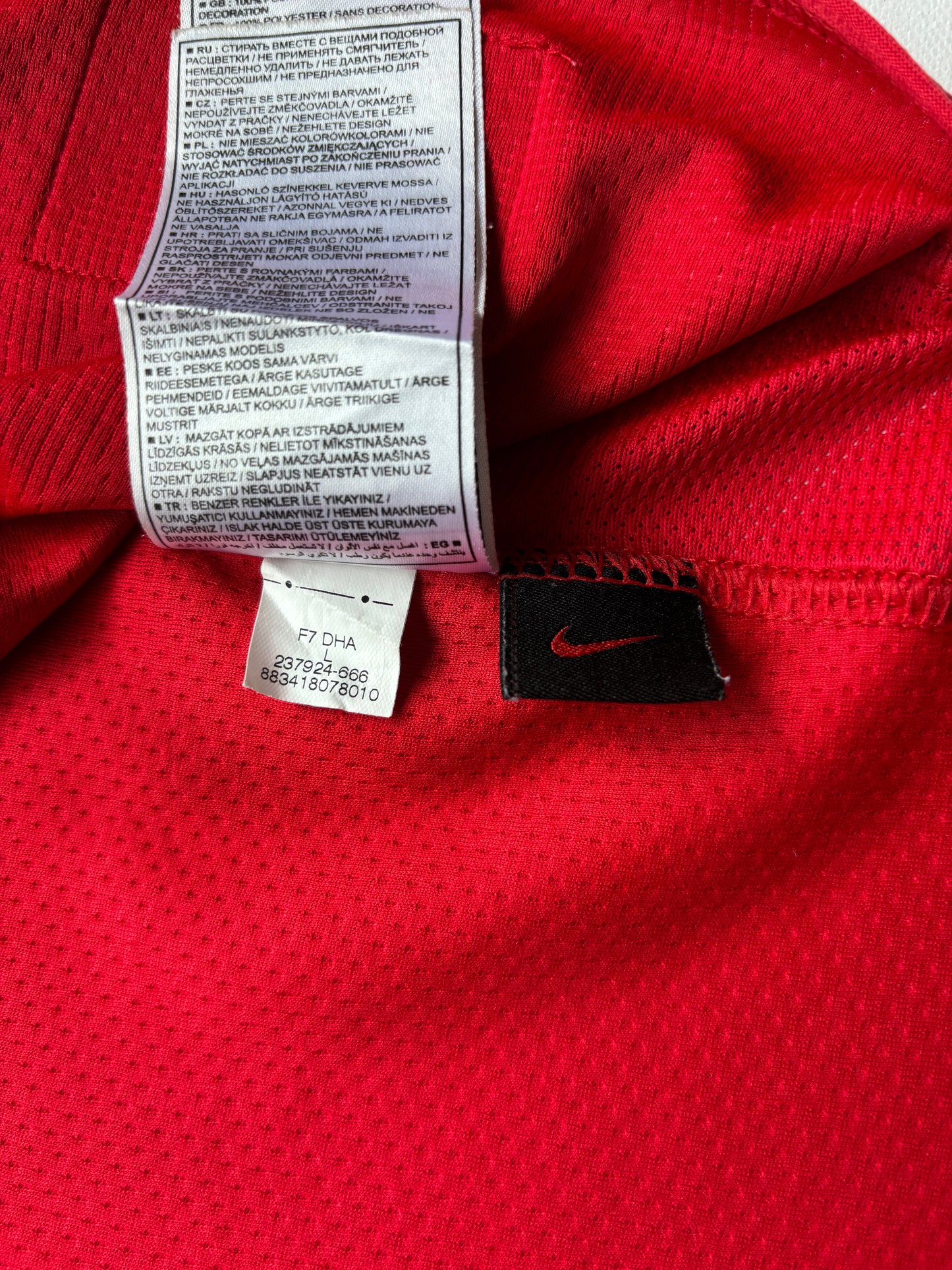 Manchester United Home Shirt 2007/08 (L) Rooney 10