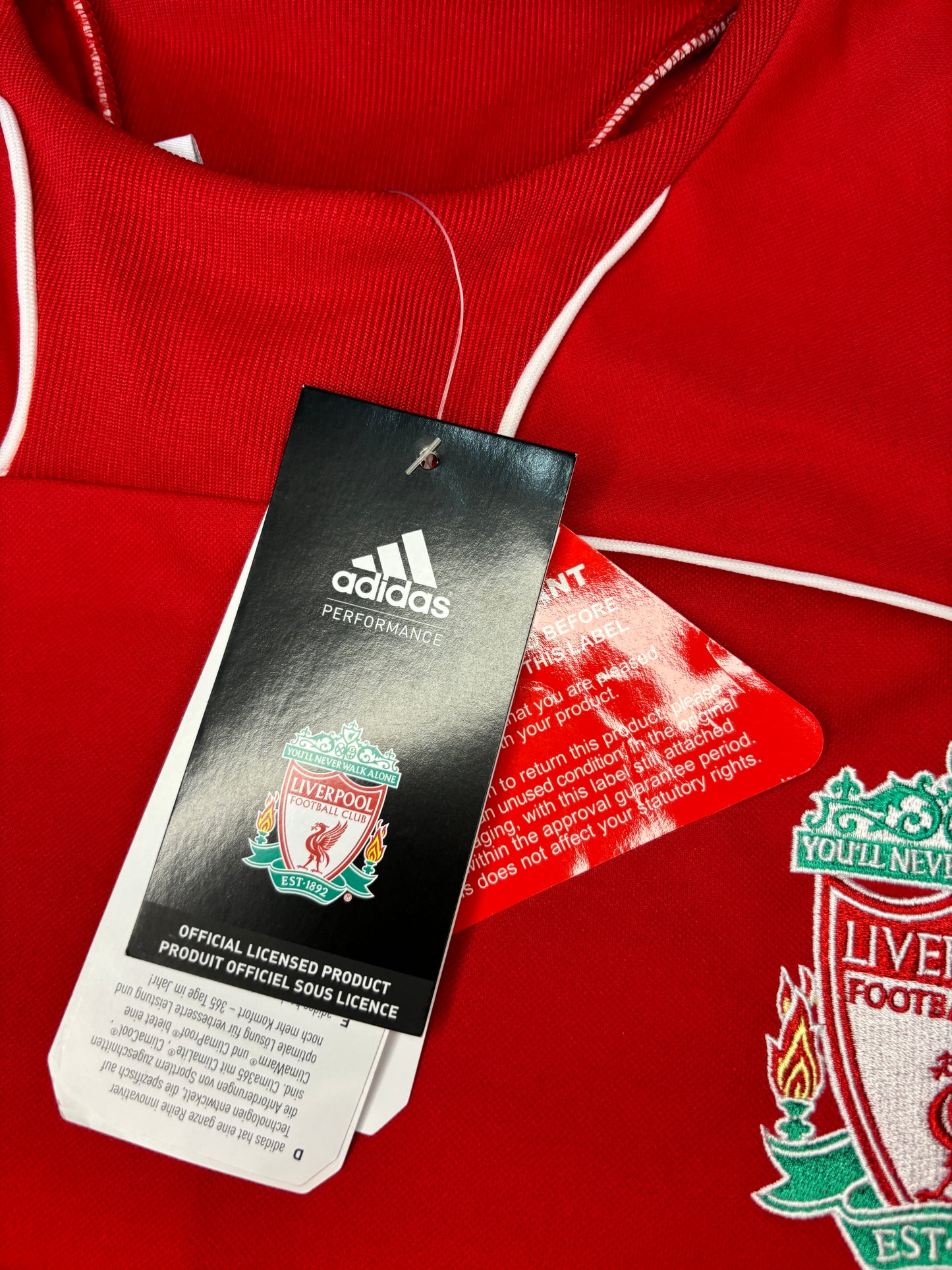Liverpool Training Jumper 2008/09 (XL) BNWT
