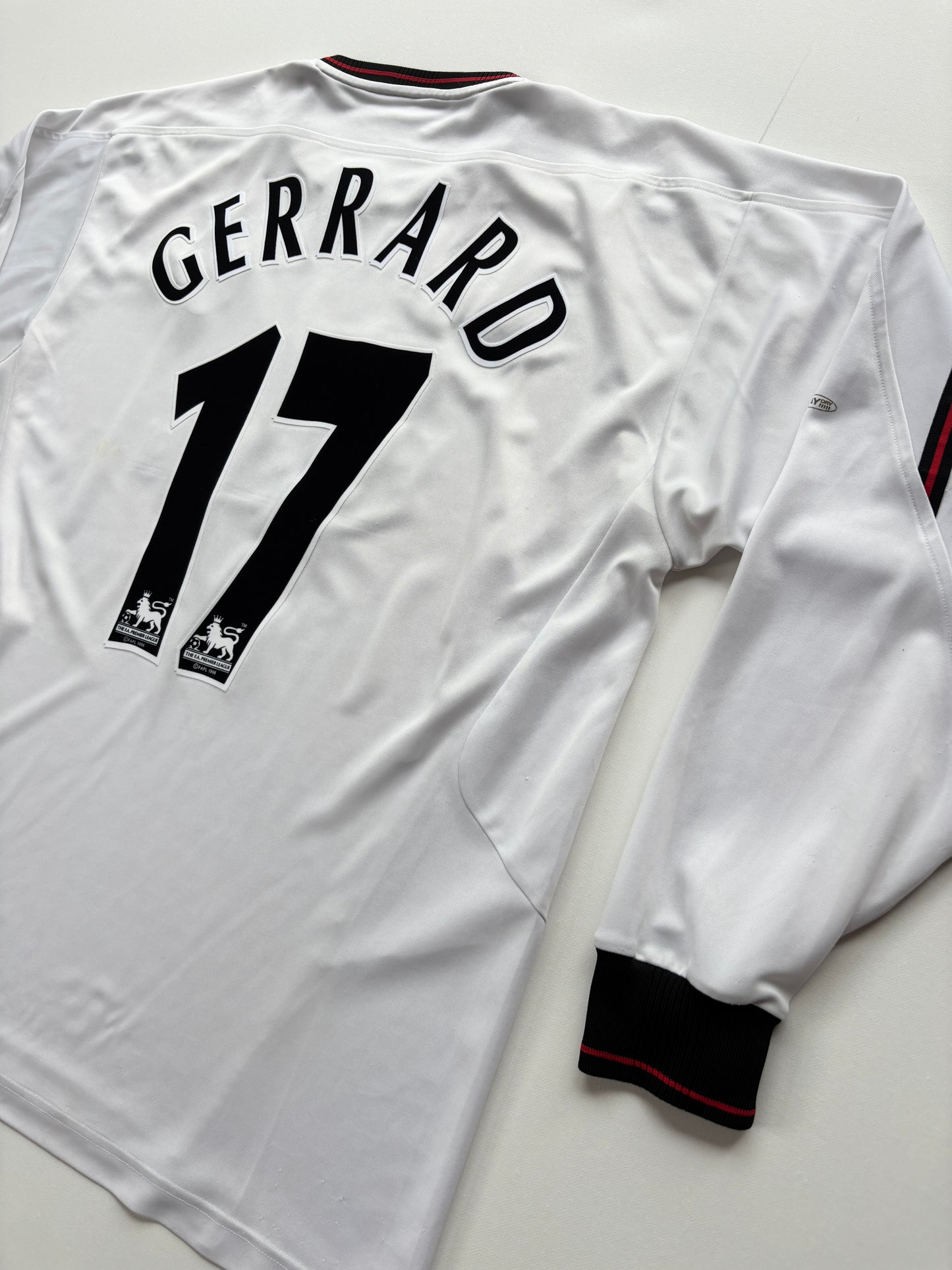Liverpool Away Shirt LS 2003/04 (L) Gerrard 17