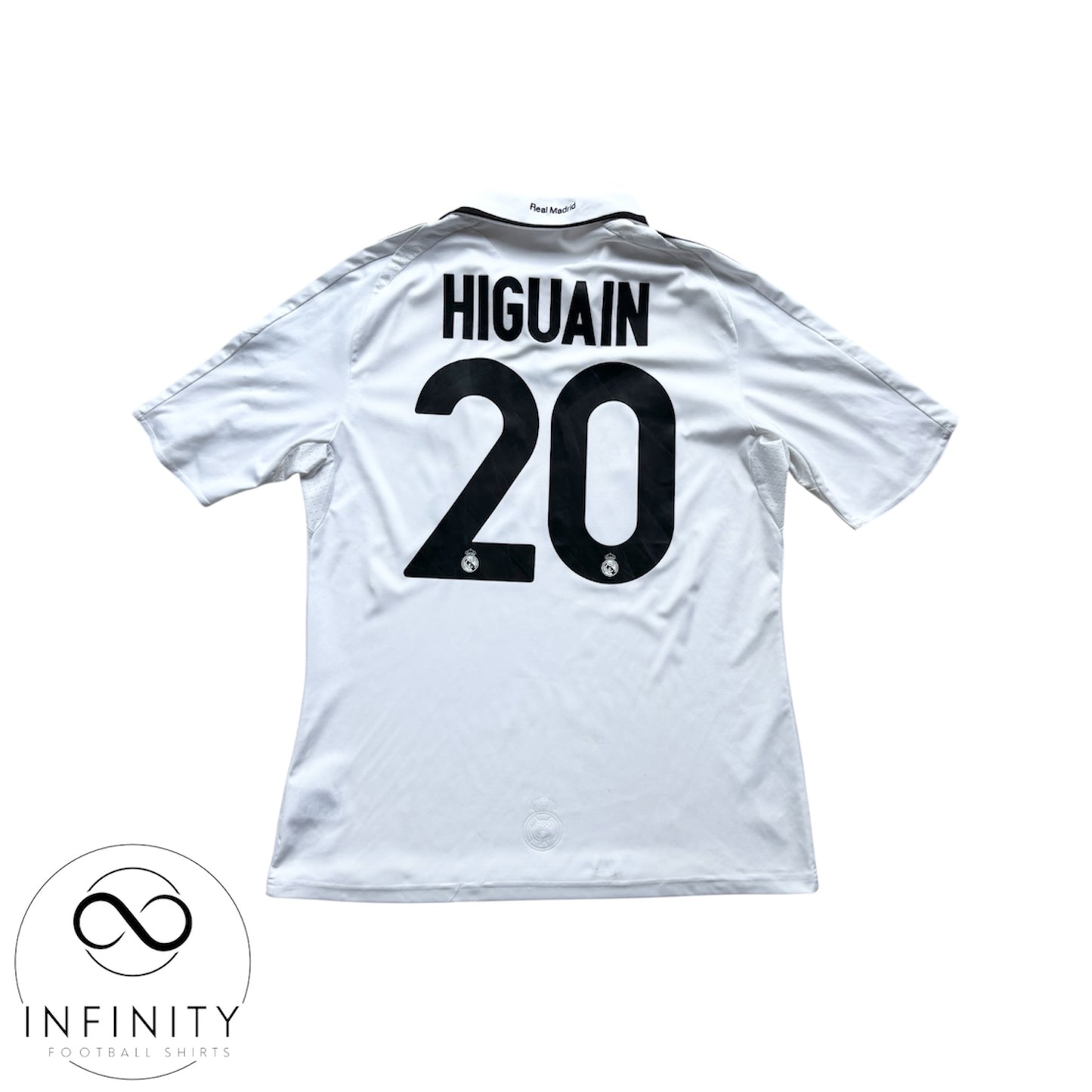 Real Madrid Home Shirt 2008/09 (L) Higuain 20
