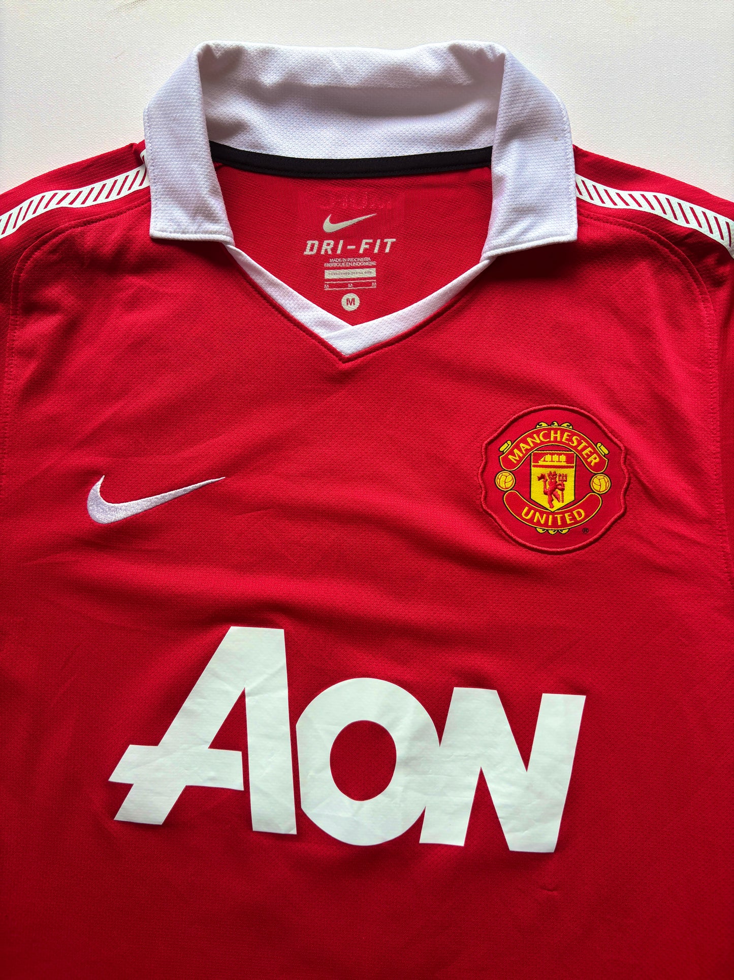 Manchester United Home Shirt LS 2010/11 (M) Berbatov 9