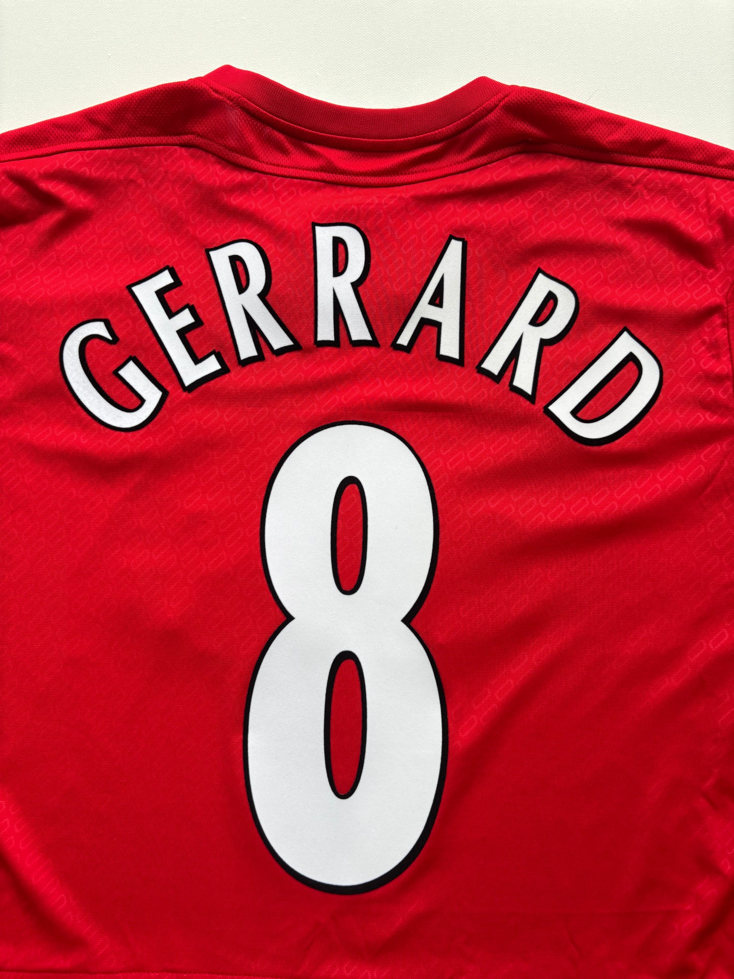 Liverpool Home Shirt 2004/05 (XL) Gerrard 8