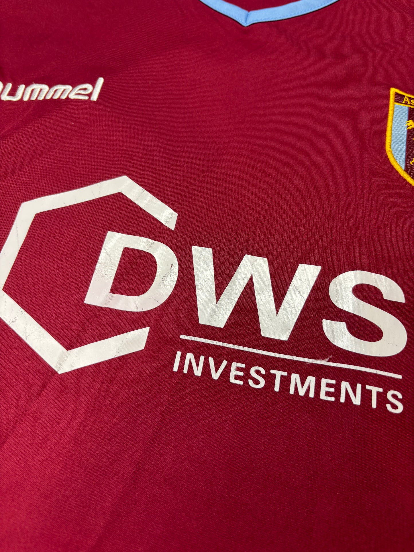 Aston Villa Home Shirt 2004/05 (M) Angel 9