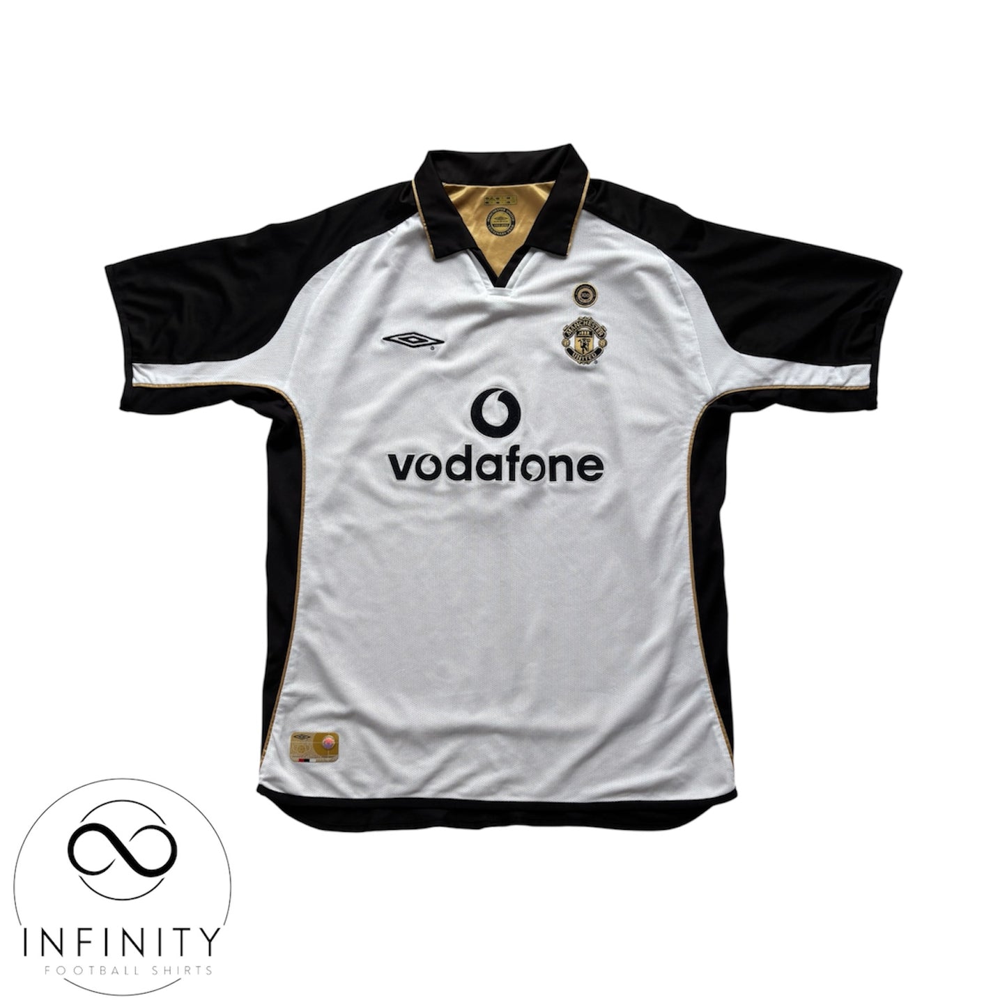 Manchester United Centenary Away Shirt 2001/02 (XL) Veron 4