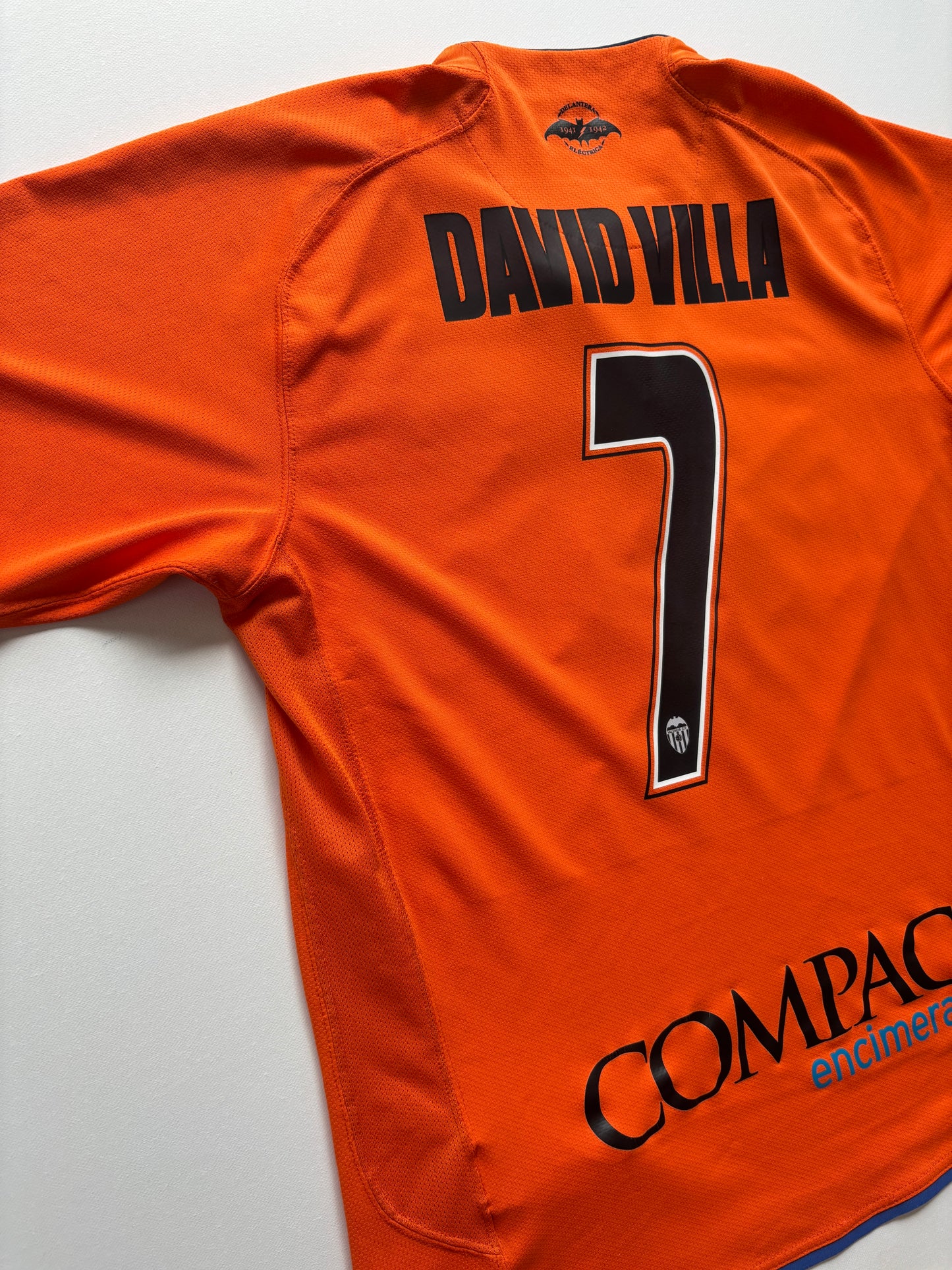 Valencia Away Shirt 2007/08 (M) David Villa 7