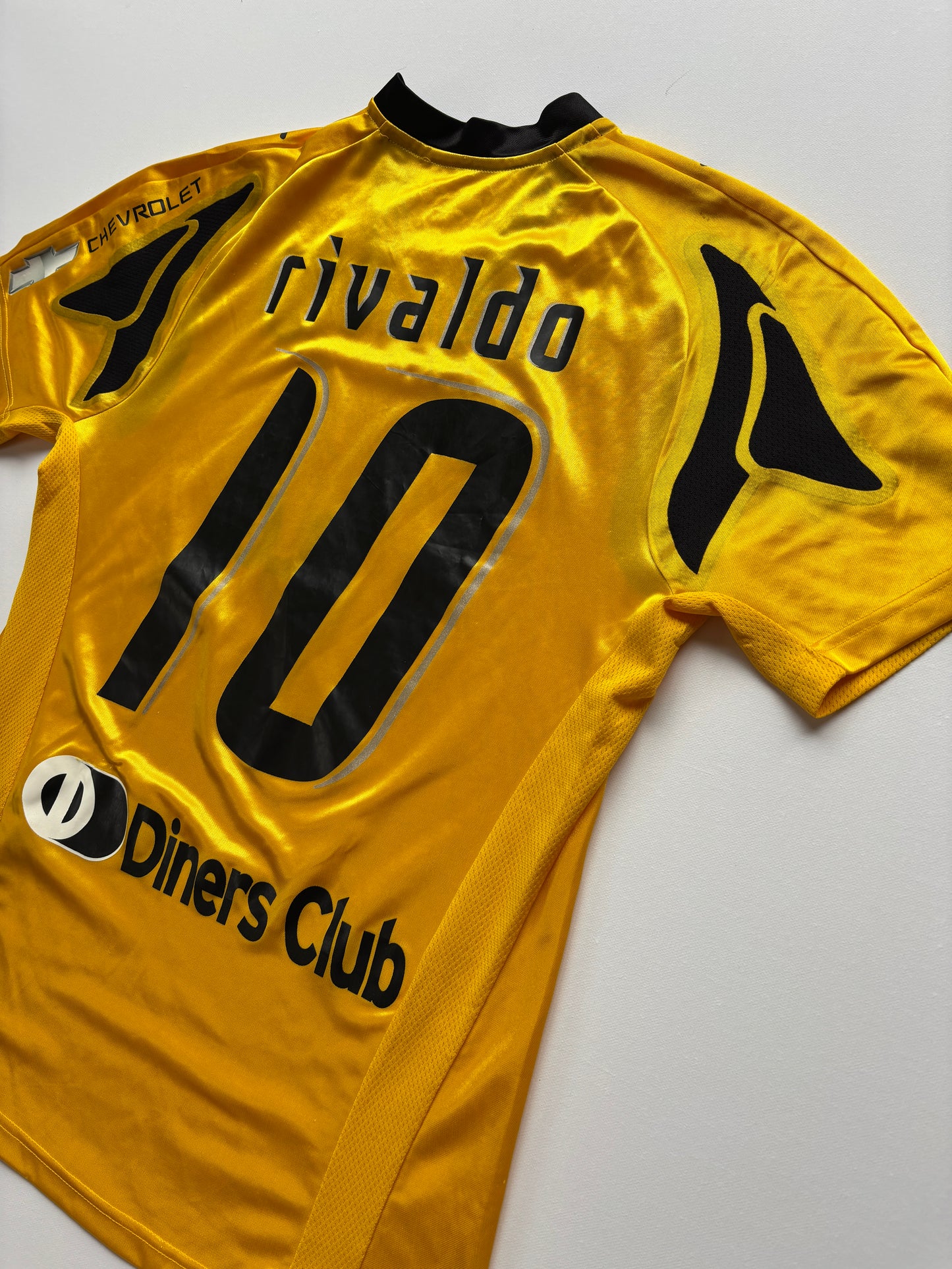 AEK Athens Home Shirt 2007/08 (M) Rivaldo 10