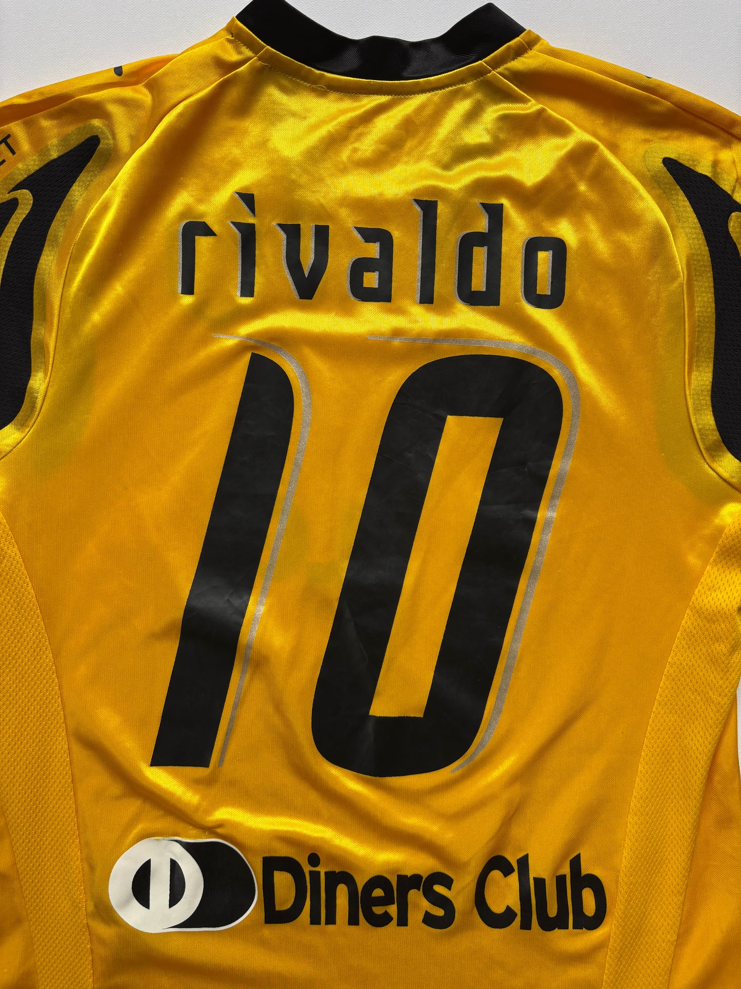 AEK Athens Home Shirt 2007/08 (M) Rivaldo 10
