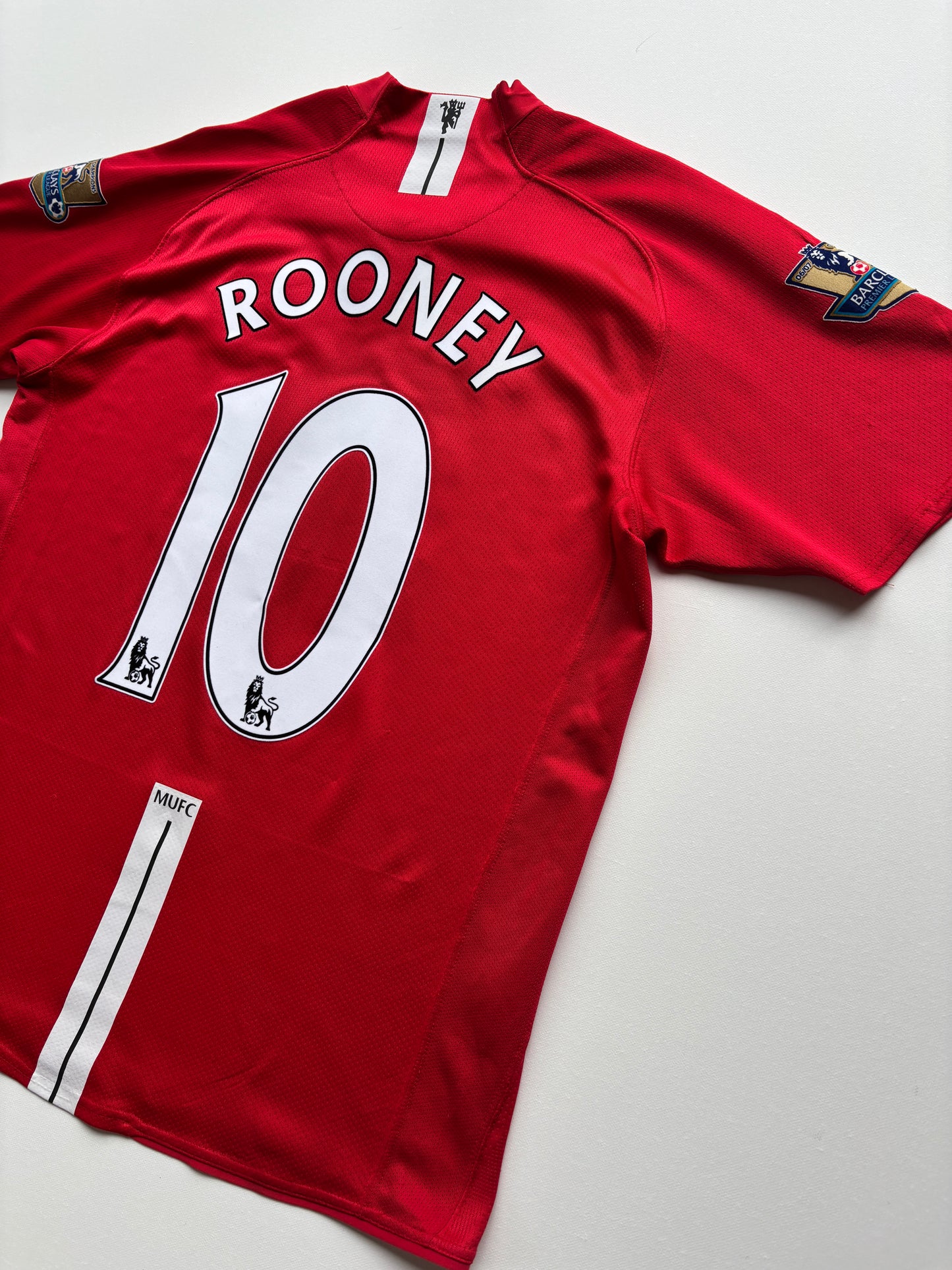 Manchester United Home Shirt 2007/08 (L) Rooney 10