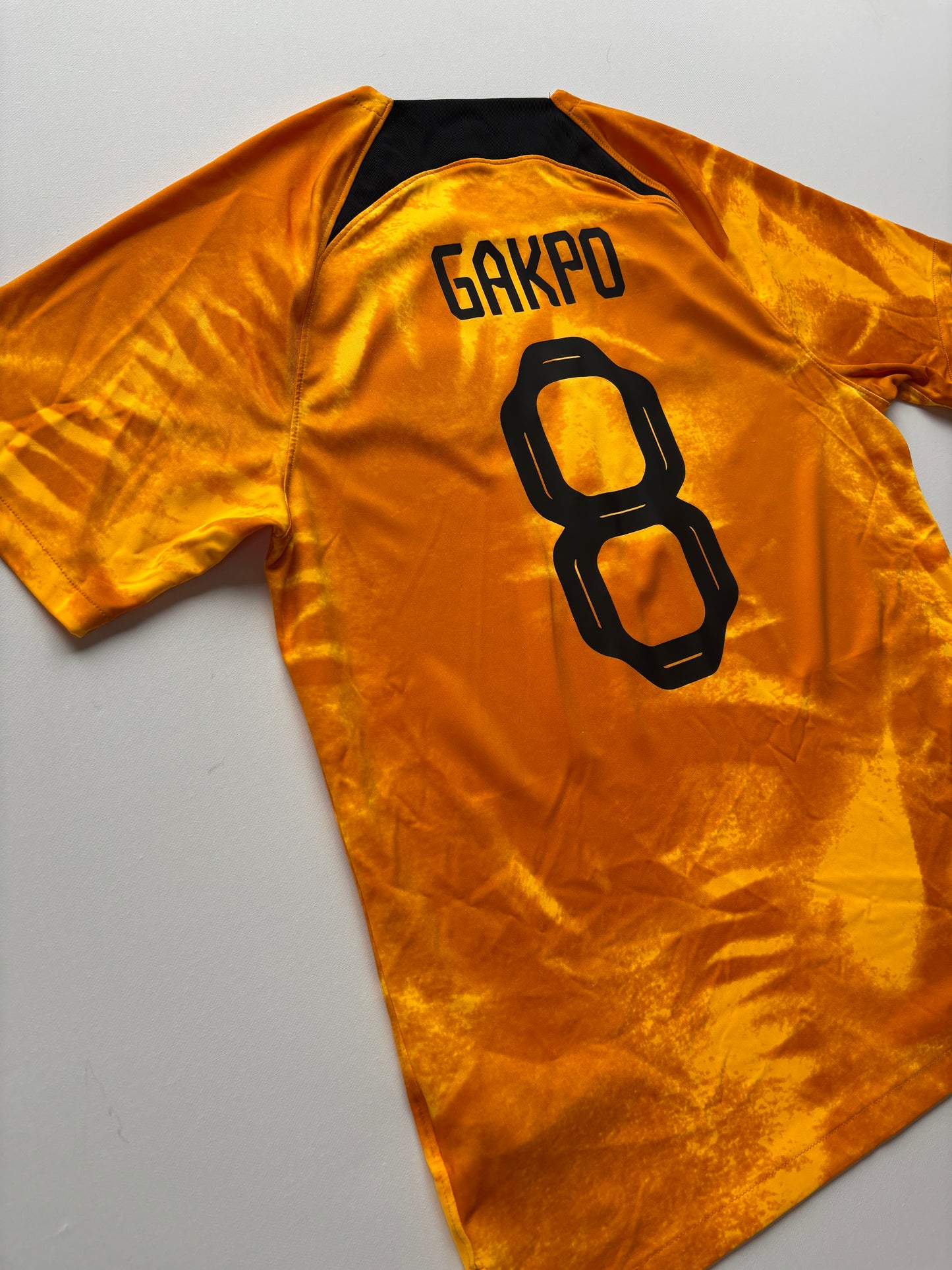 Netherlands Home Shirt 2022 (L) Gakpo 8