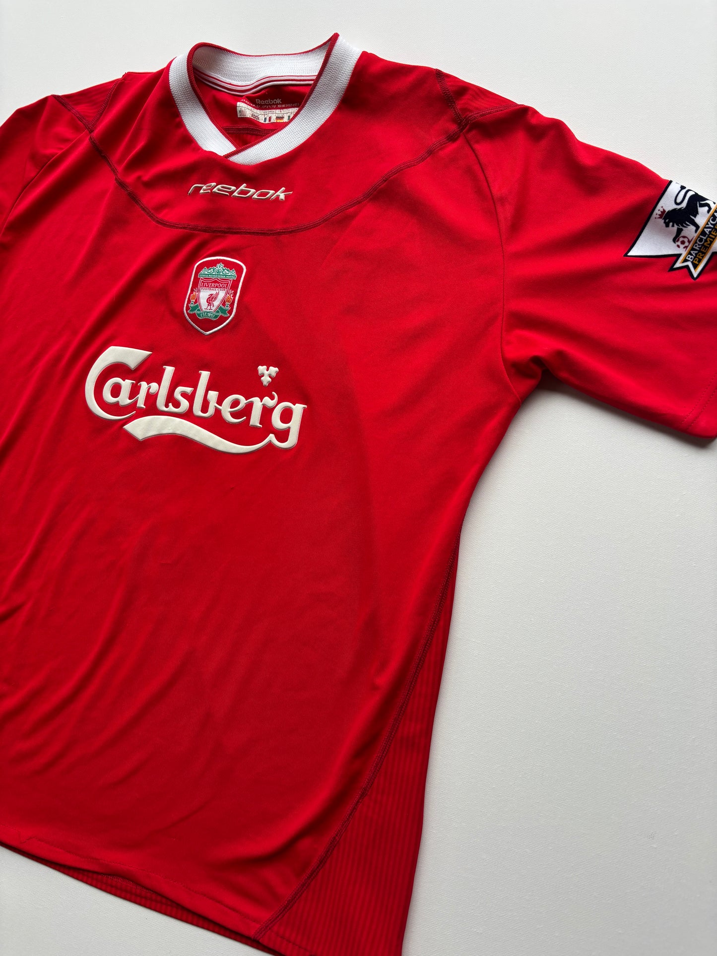 Liverpool Home Shirt 2003/04 (L) Heskey 8