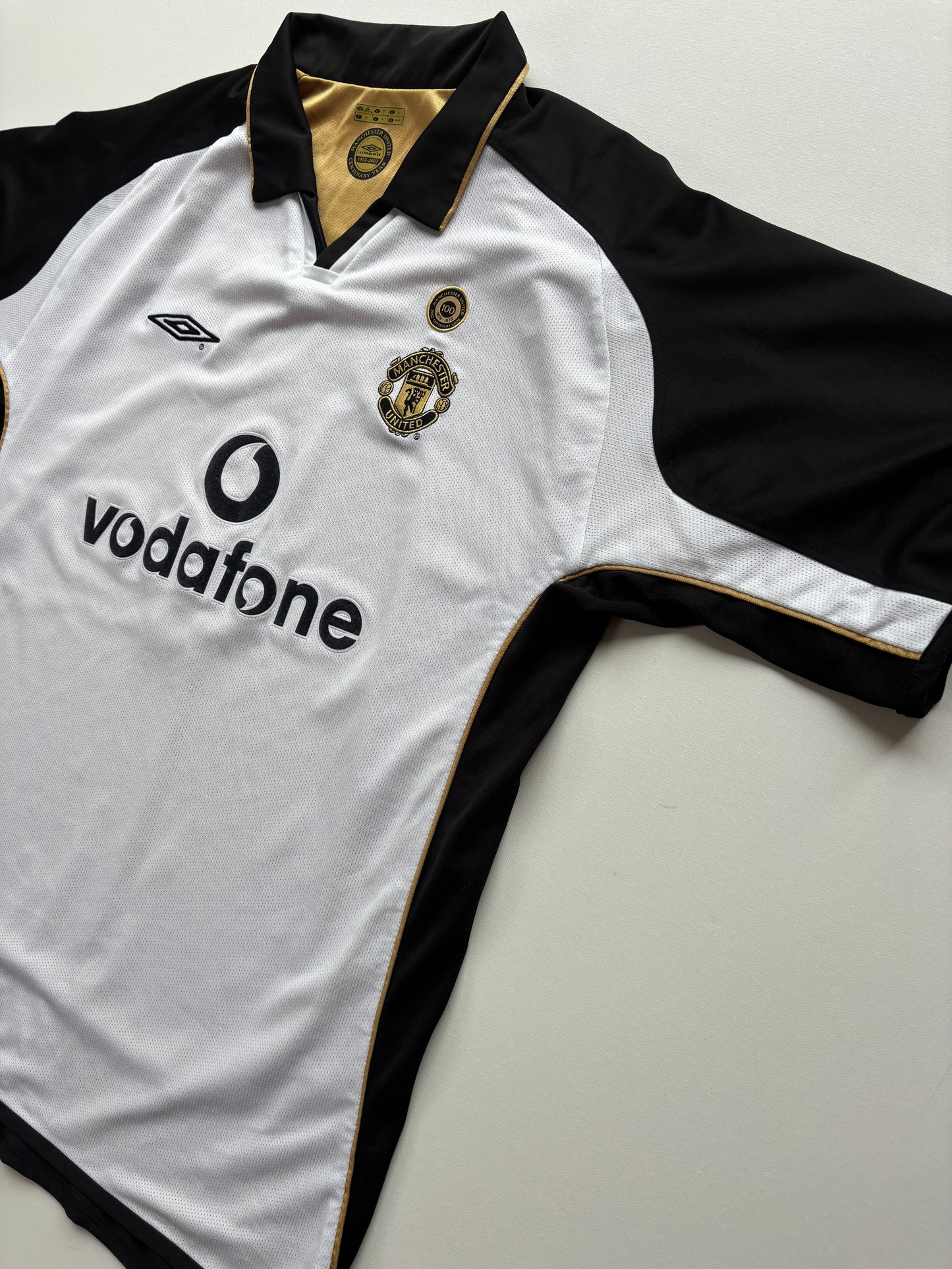 Manchester United Centenary Away Shirt 2001/02 (XL) Veron 4