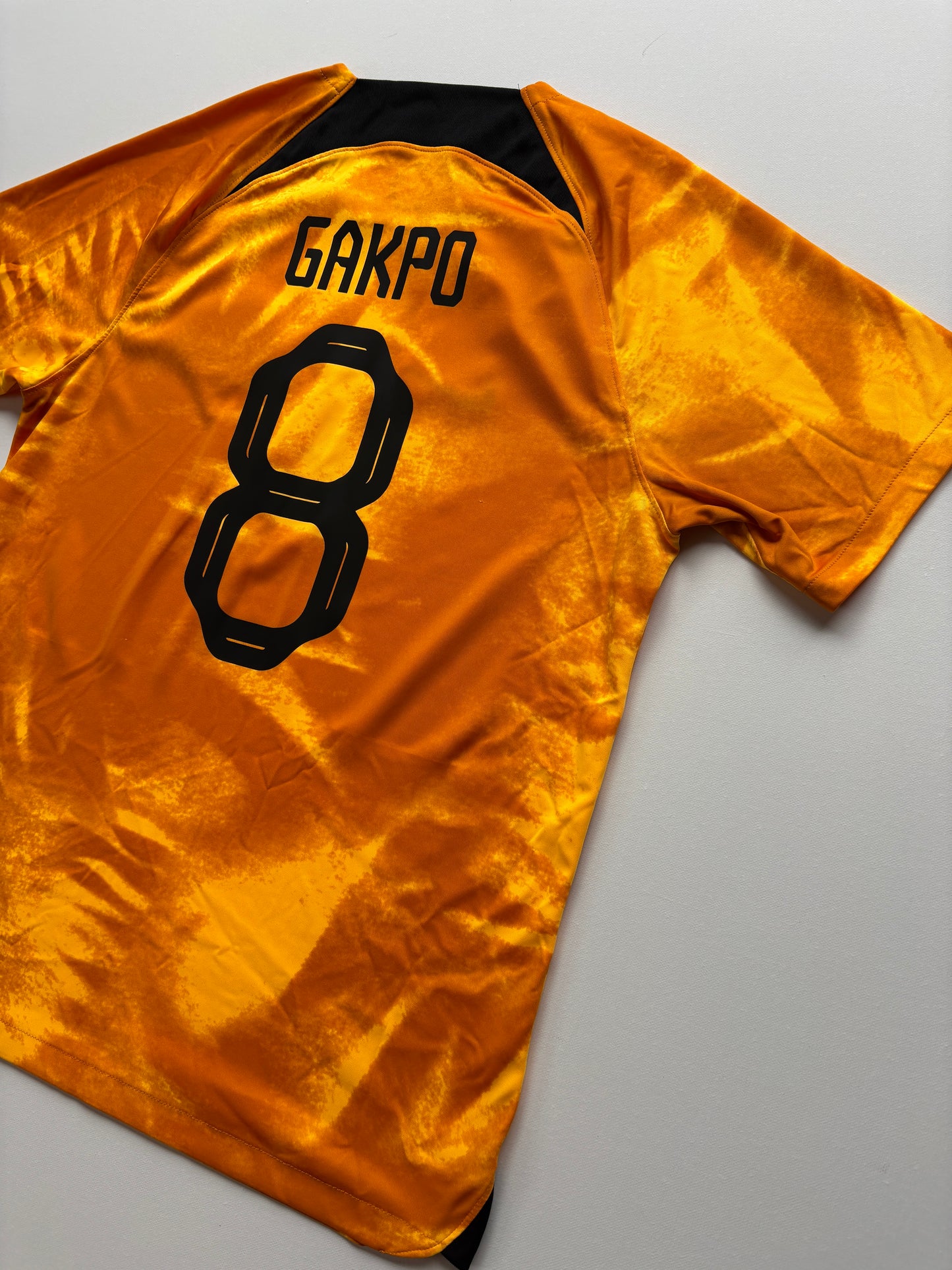 Netherlands Home Shirt 2022 (L) Gakpo 8