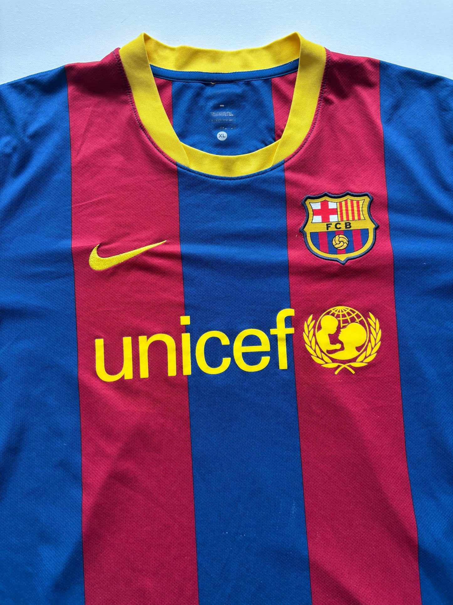 Barcelona Home Shirt 2010/11 (XL) David Villa 7
