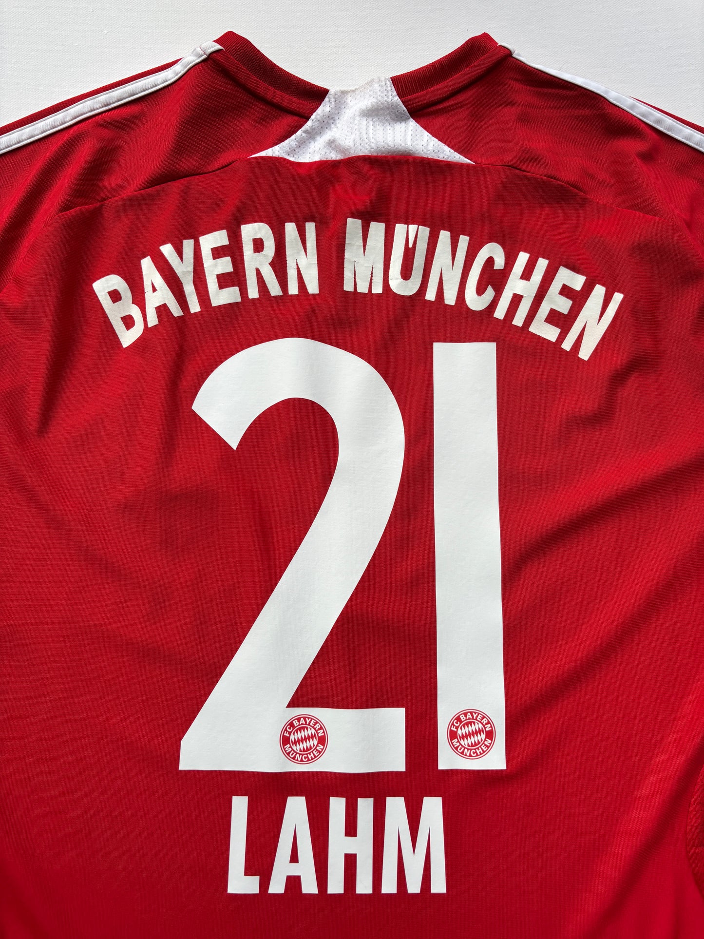 Bayern Munich Home Shirt LS 2007/08 (XL) Lahm 21