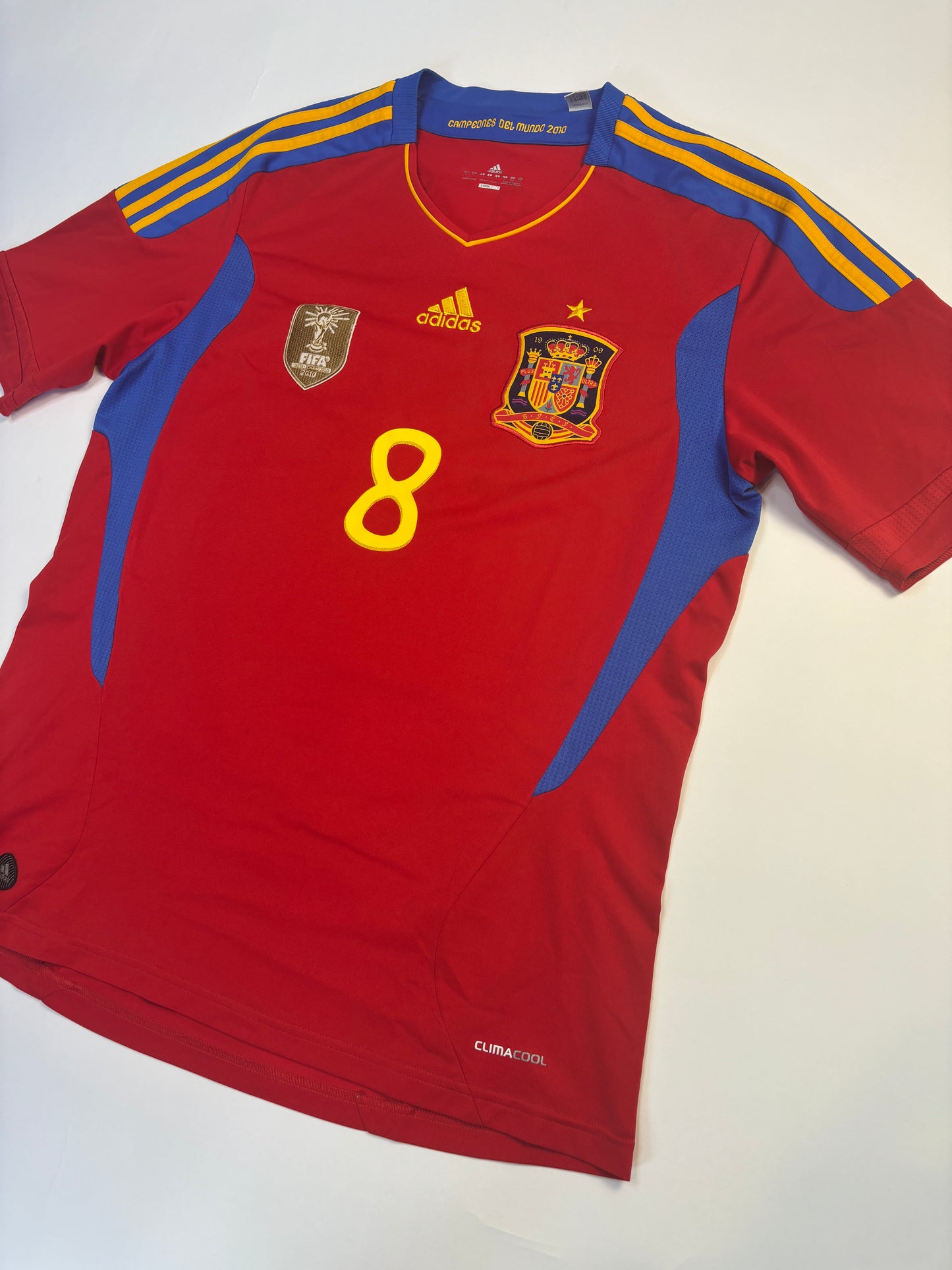 Spain Home Shirt 2011/12 (L) Xavi 8