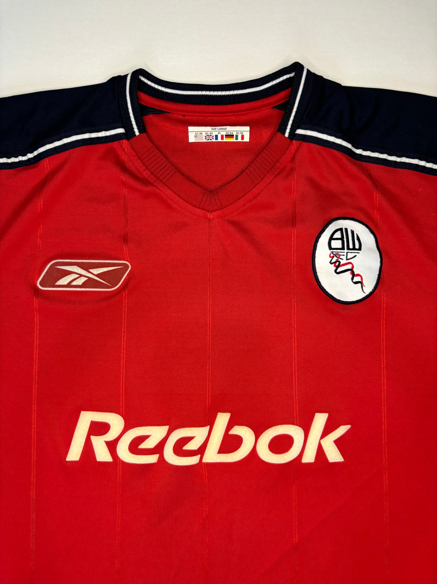 Bolton Wanderers Away Shirt 2003/04 LS (L) Okocha 10