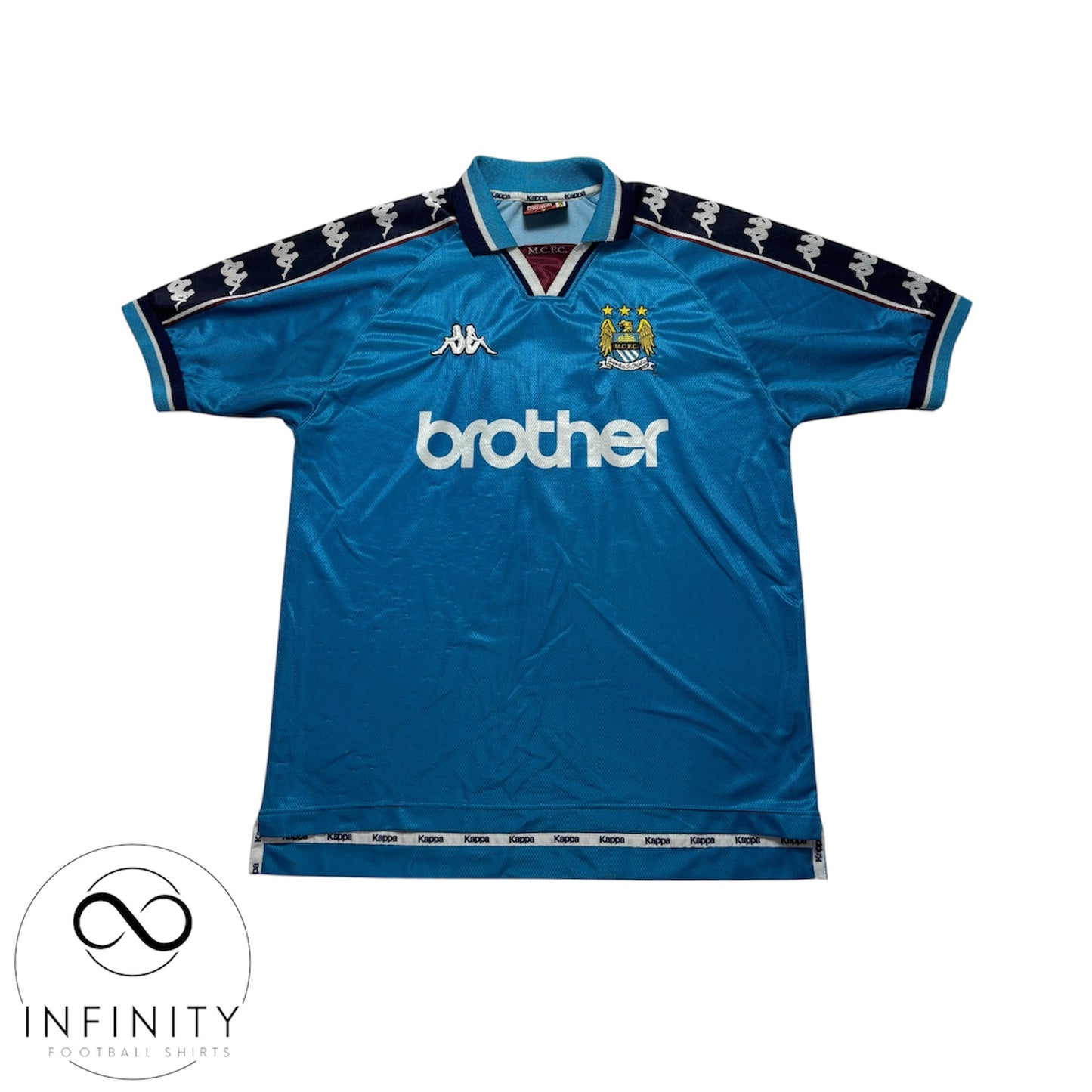 Manchester City Home Shirt 1997/99 (M)
