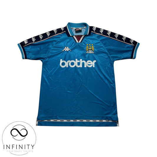 Manchester City Home Shirt 1997/99 (M)