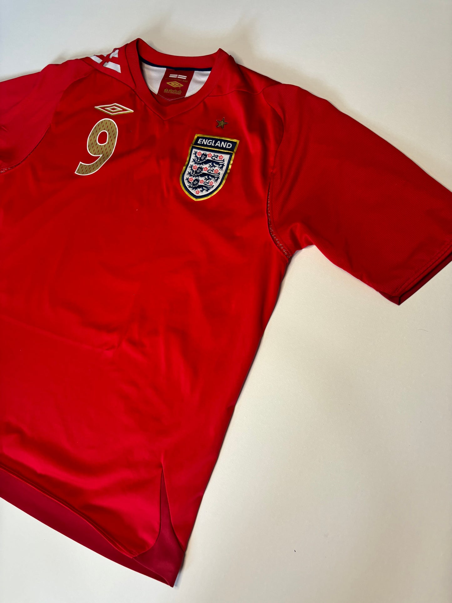 England Away Shirt 2006/08 (L) Rooney 9