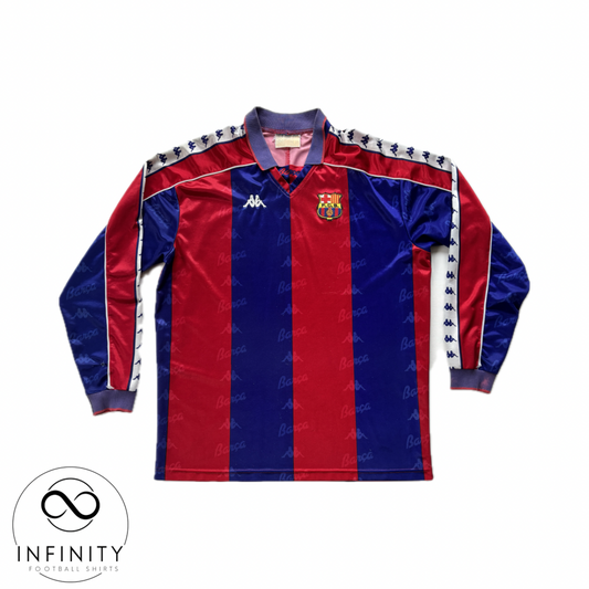 Barcelona Home Shirt LS 1995/97 (L)