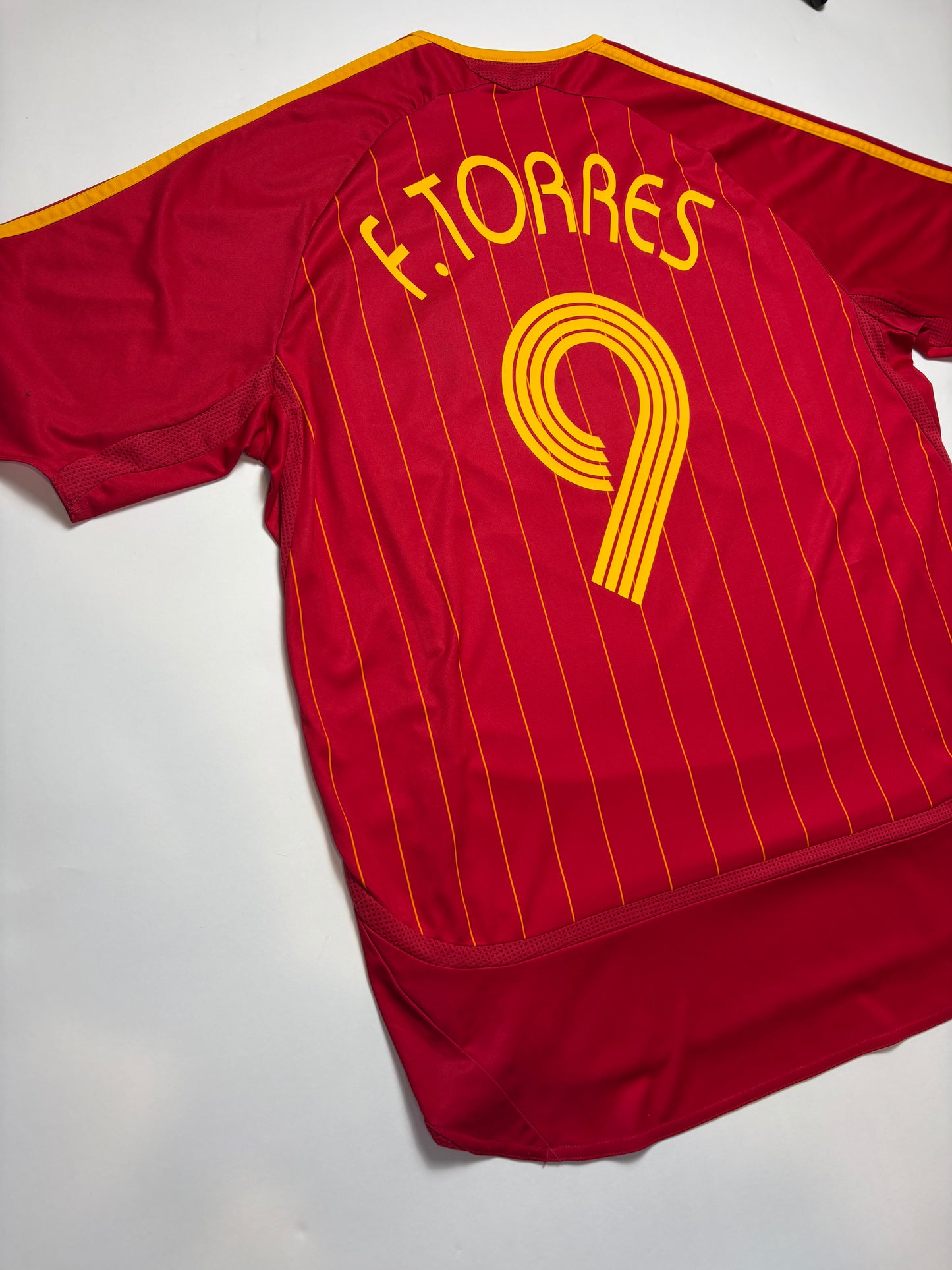 Spain Home Shirt 2006/08 (XL) Torres 9