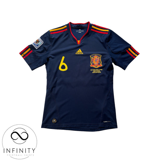 Spain Away Shirt 2010/11 (S) A. Iniesta 6