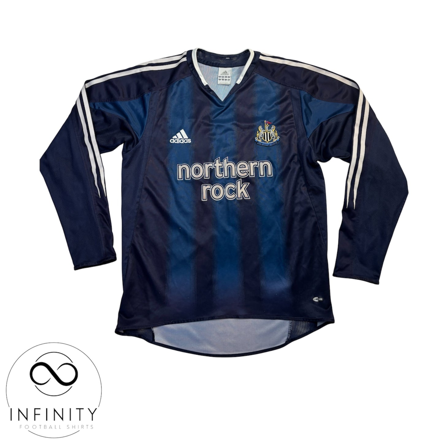 Newcastle Away Shirt 2004/05 LS (S) Kluivert 11