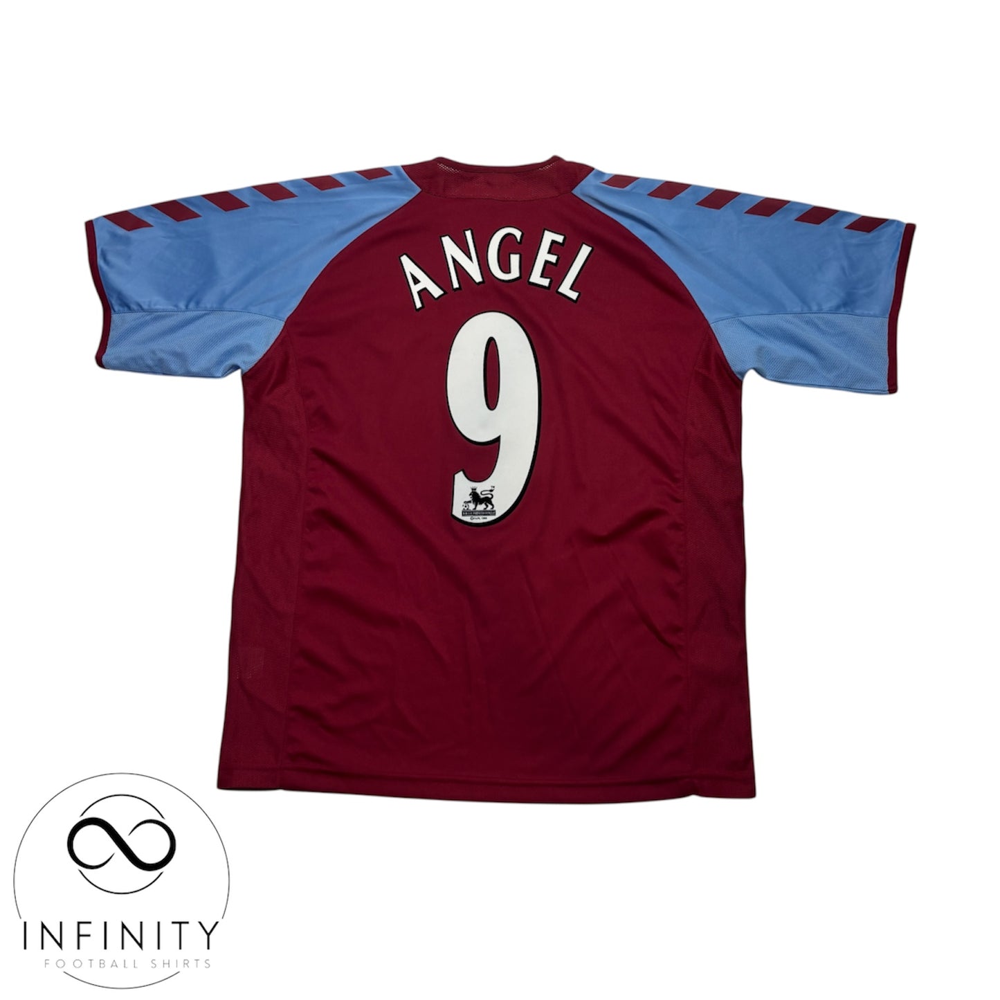Aston Villa Home Shirt 2004/05 (M) Angel 9