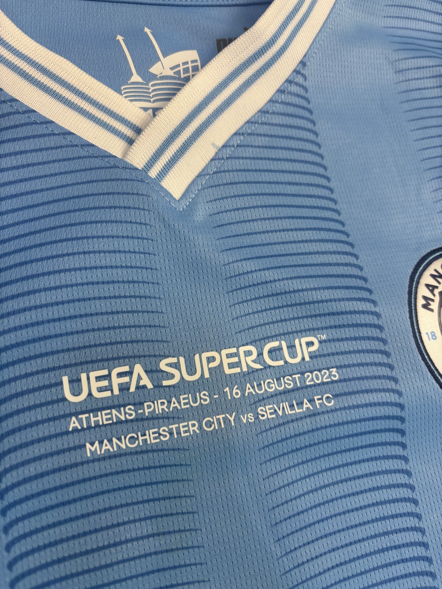 Manchester City Home Shirt 2023/24 (M) Palmer 80