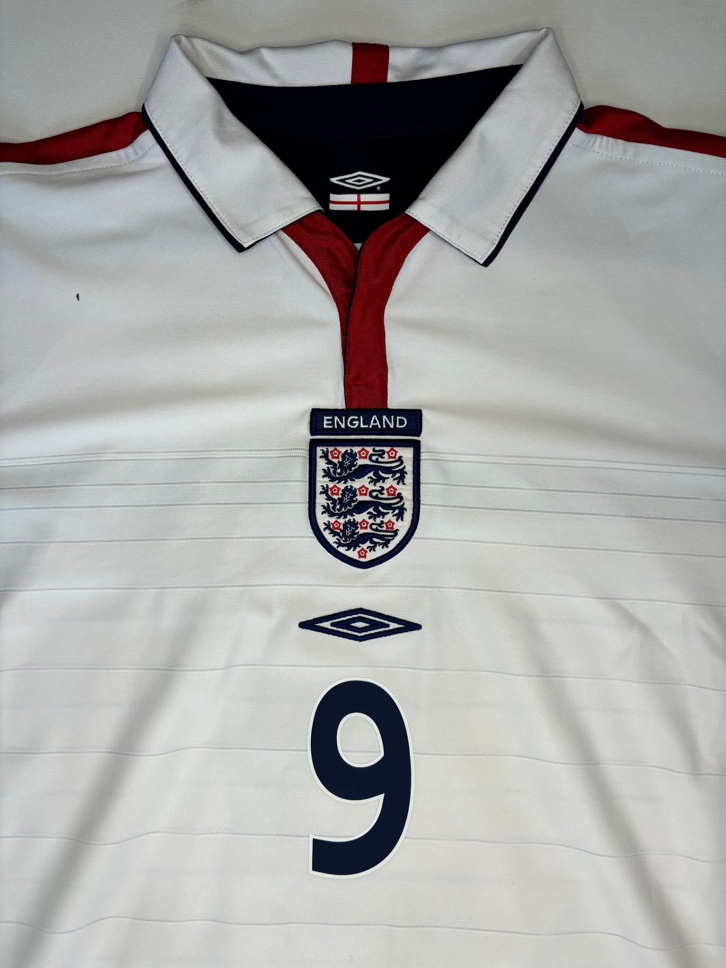 England Home Shirt 2003/05 (L) Rooney 9