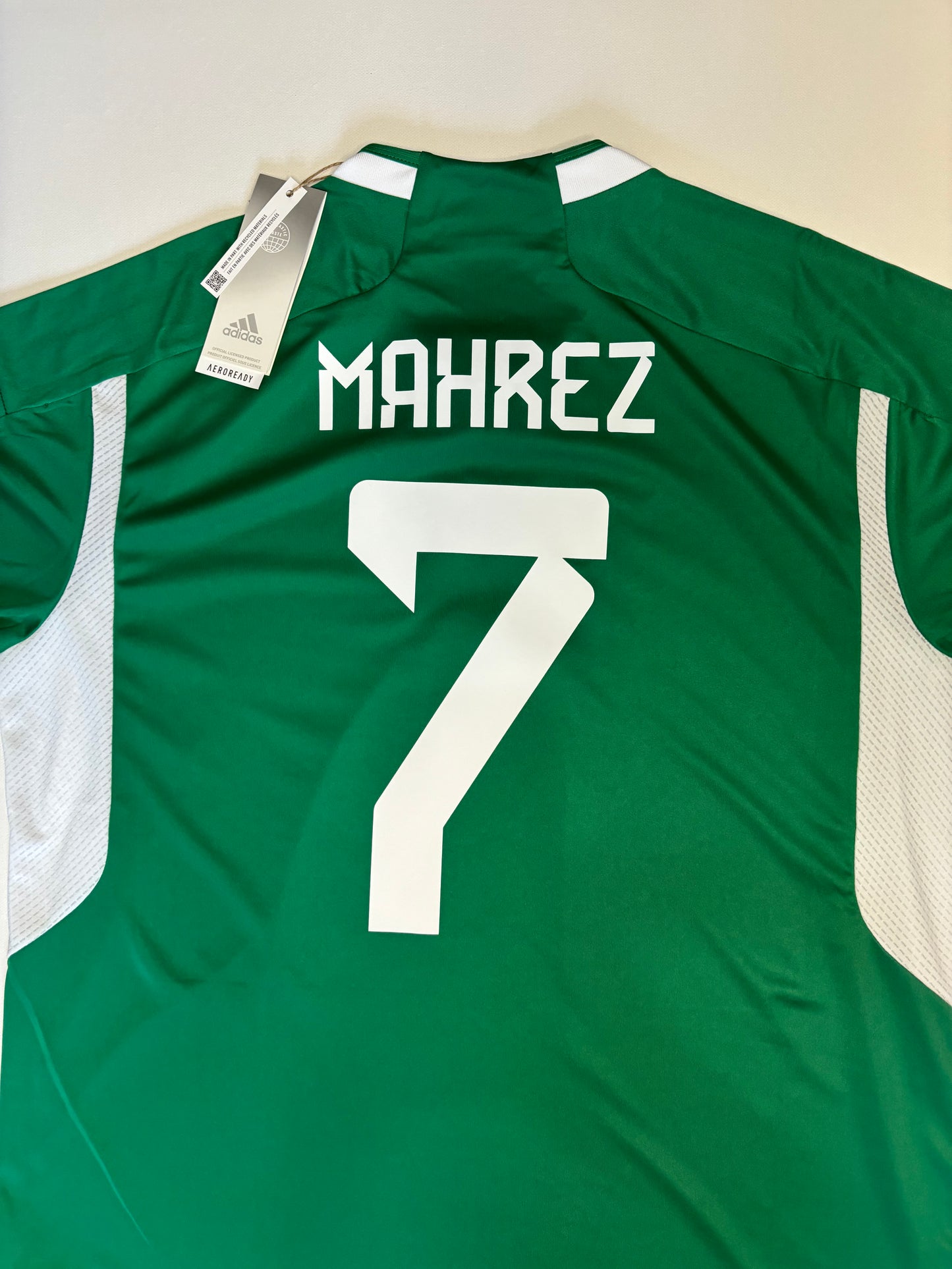 Algeria Away Shirt 2022/23 (L) Mahrez 7 BNWT